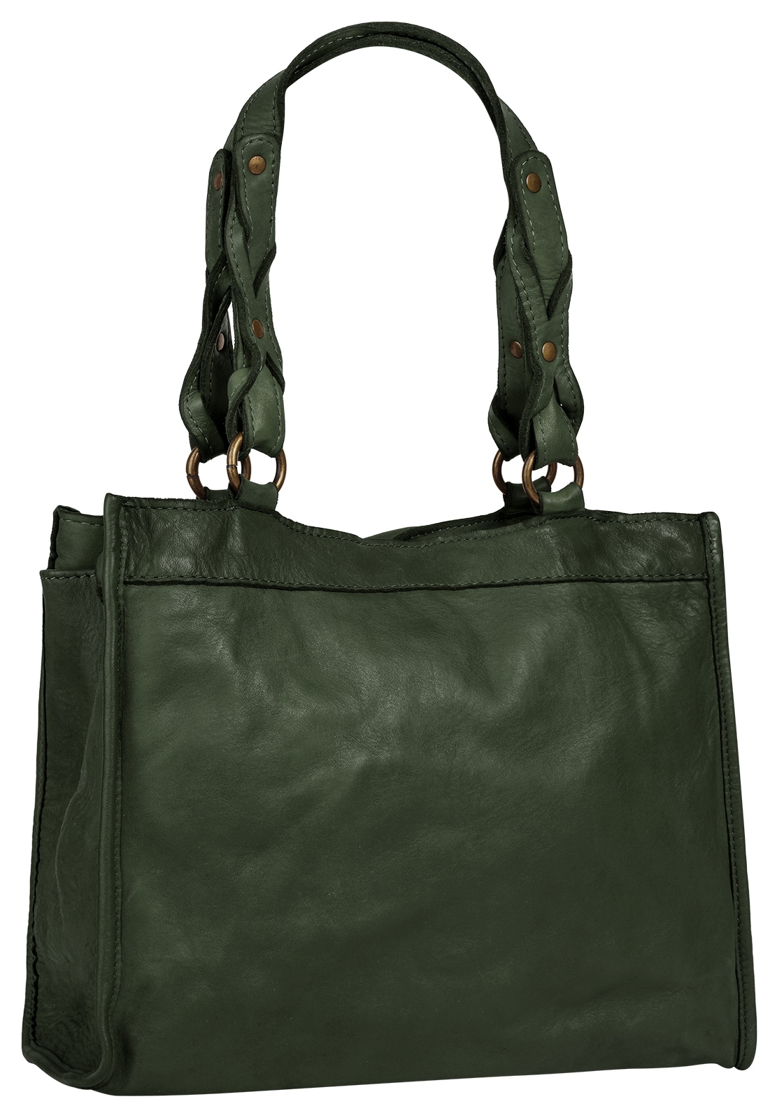 Samantha Look Shopper, echt Leder, Made in Italy