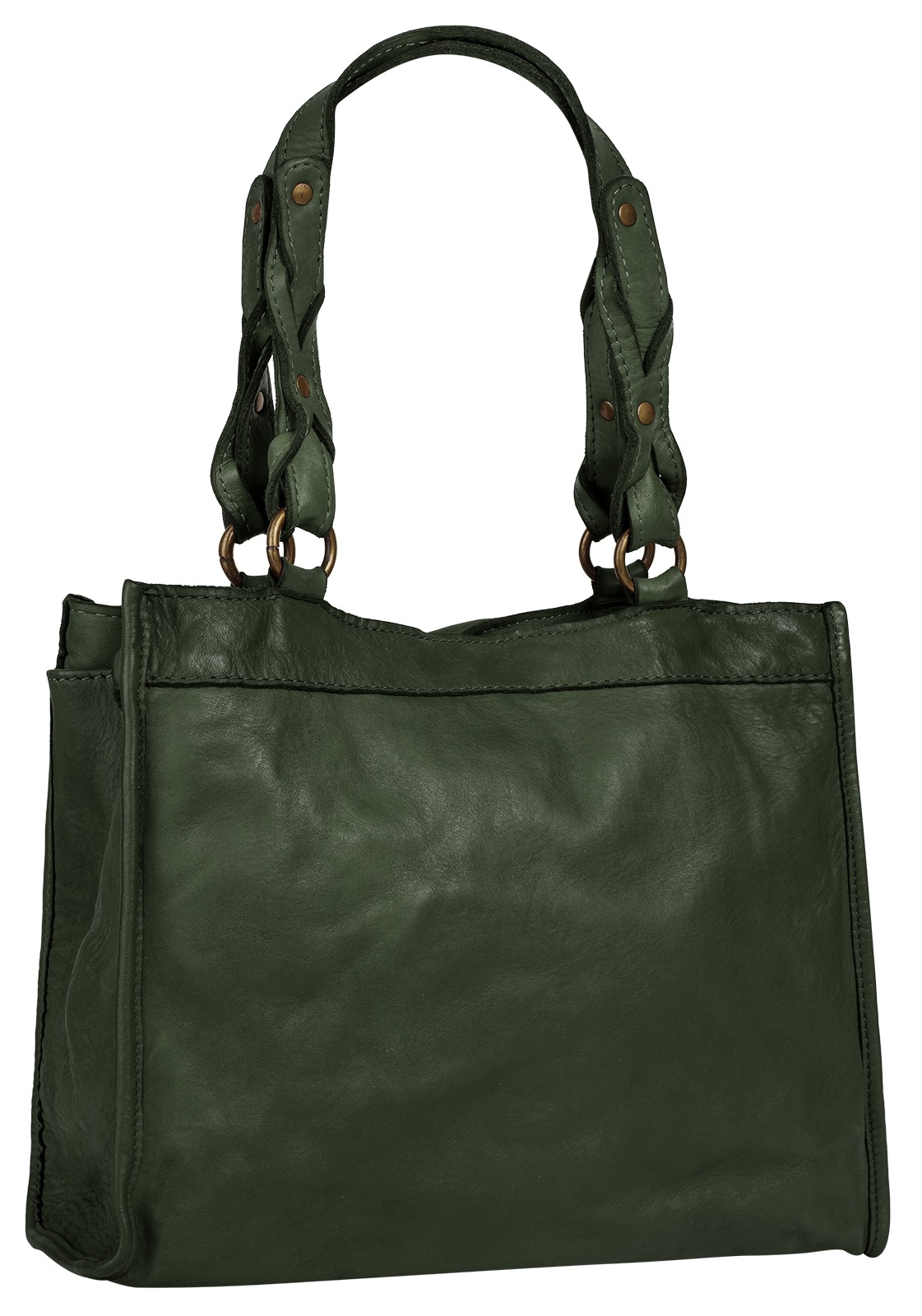 Samantha Look Shopper "SAMANTHA LOOK Damen echt Leder, Made in Italy" echt Leder, Made in Italy