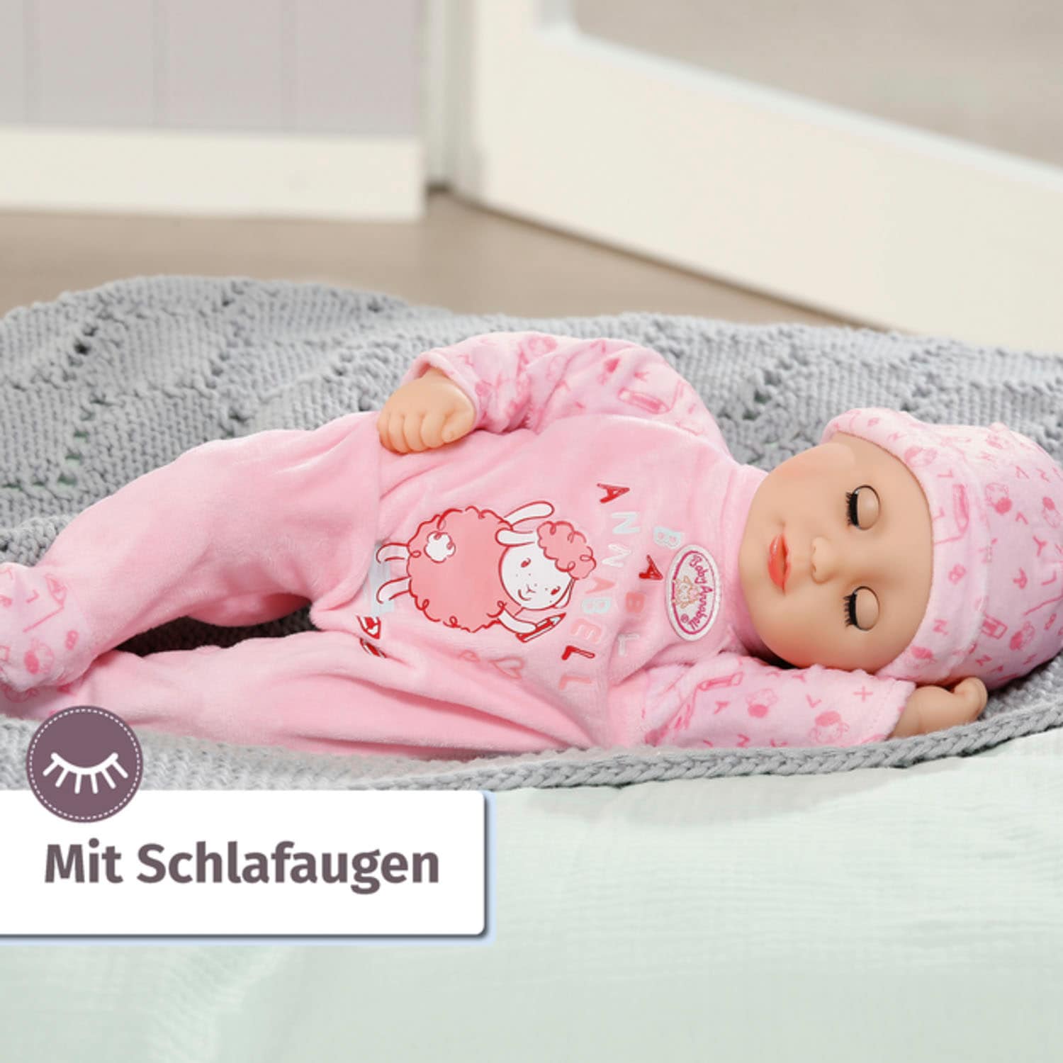 Baby Annabell Babypuppe »Little Annabell, 36 cm«, mit Schlafaugen