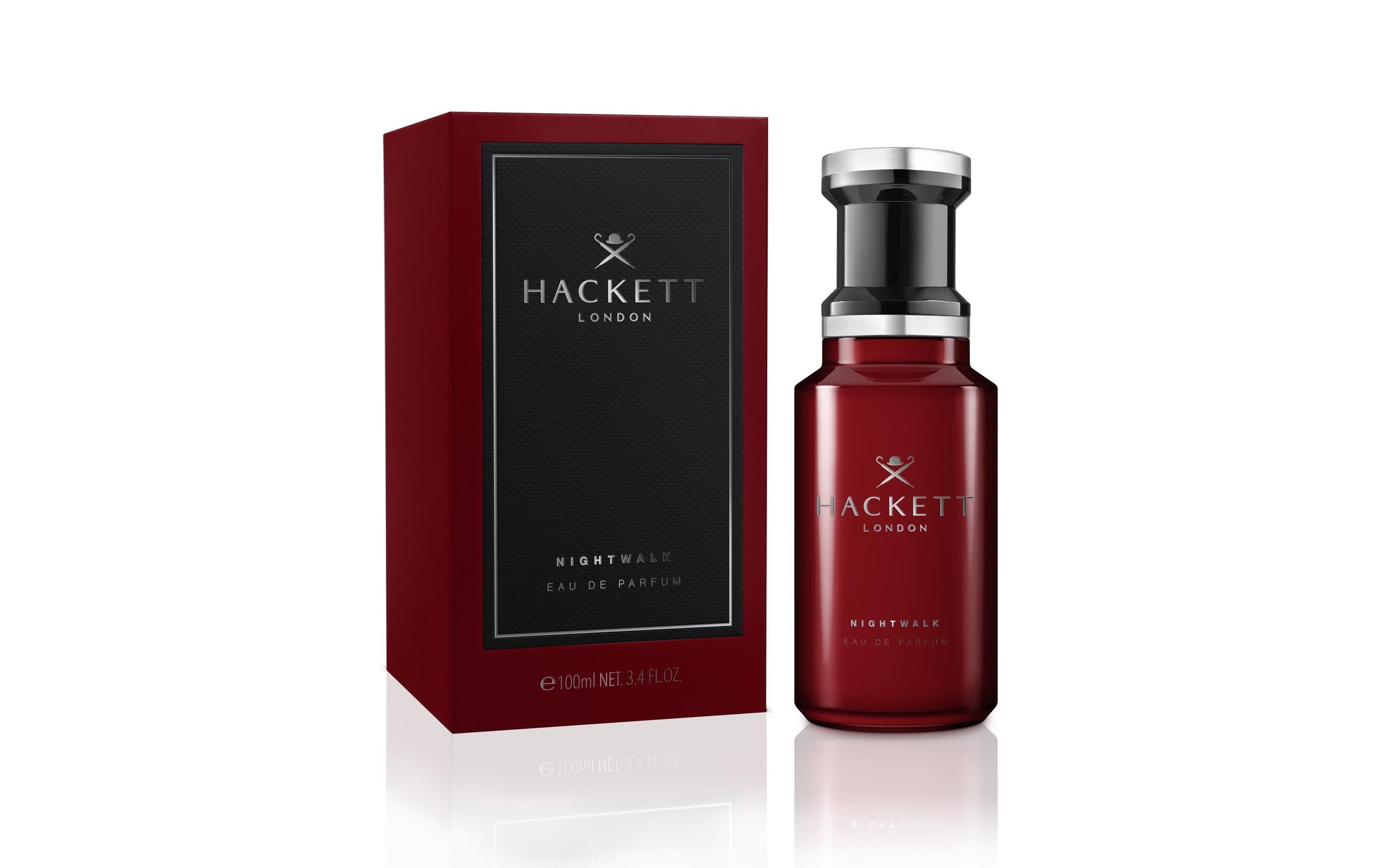 Image of Hackett London Eau de Parfum "Nightwalk 100 ml" Würziger Duft für Herren