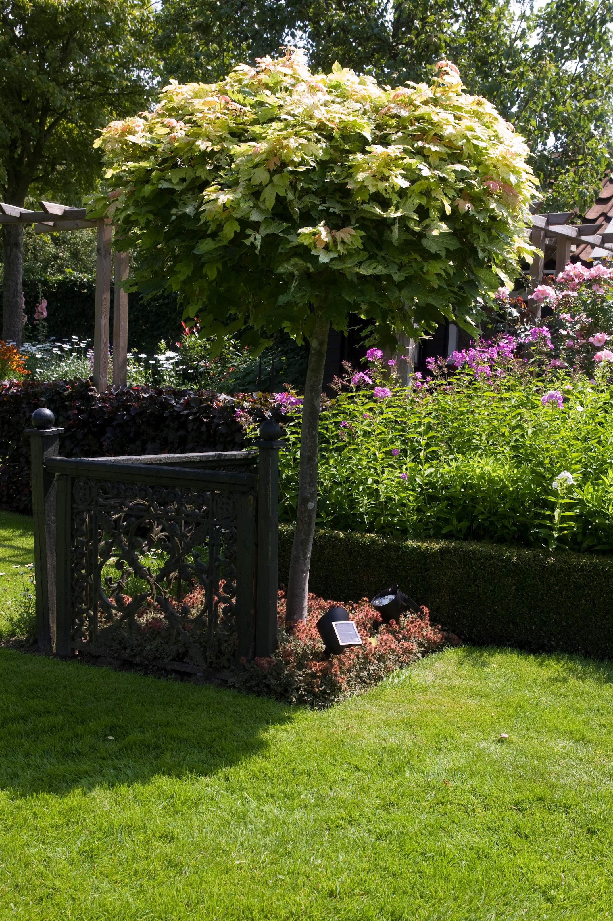 LUXFORM Projecteur de jardin »Solar-Gartenleuchten - Lazise - 2 Stück - Schwarz« Module LED 2 cuis solaire toute l'année