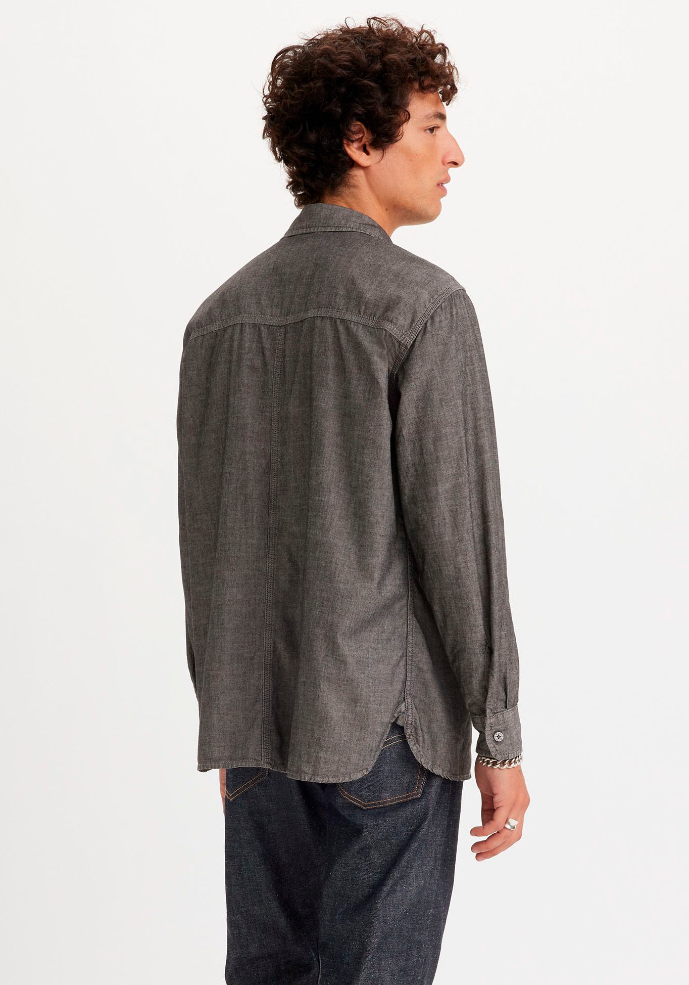 Levi's® Langarmhemd, LS AUBURN WORKER BLUES