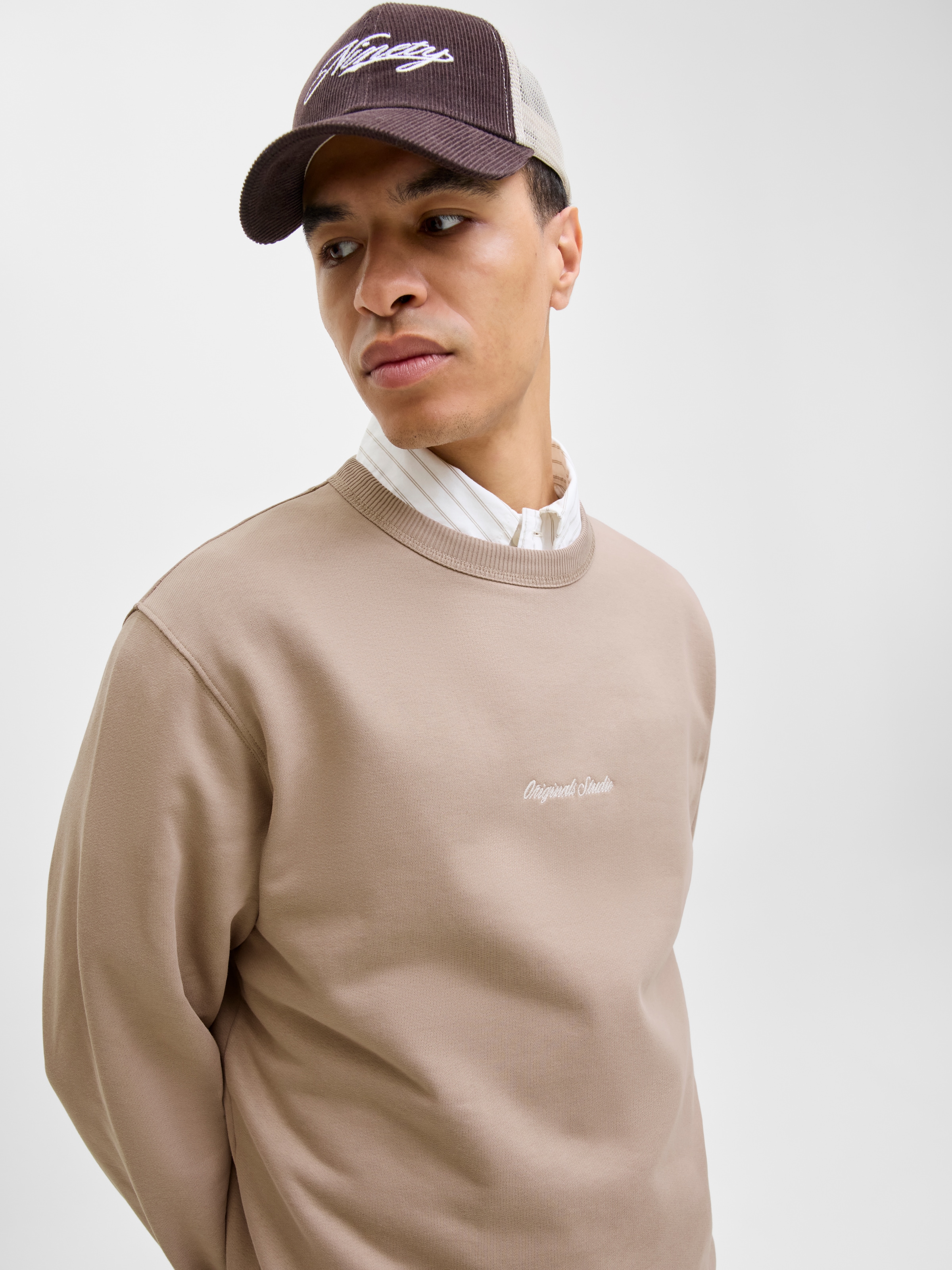 Jack & Jones Sweatshirt »JORNORREBRO EMB SWEAT CREW NOOS«