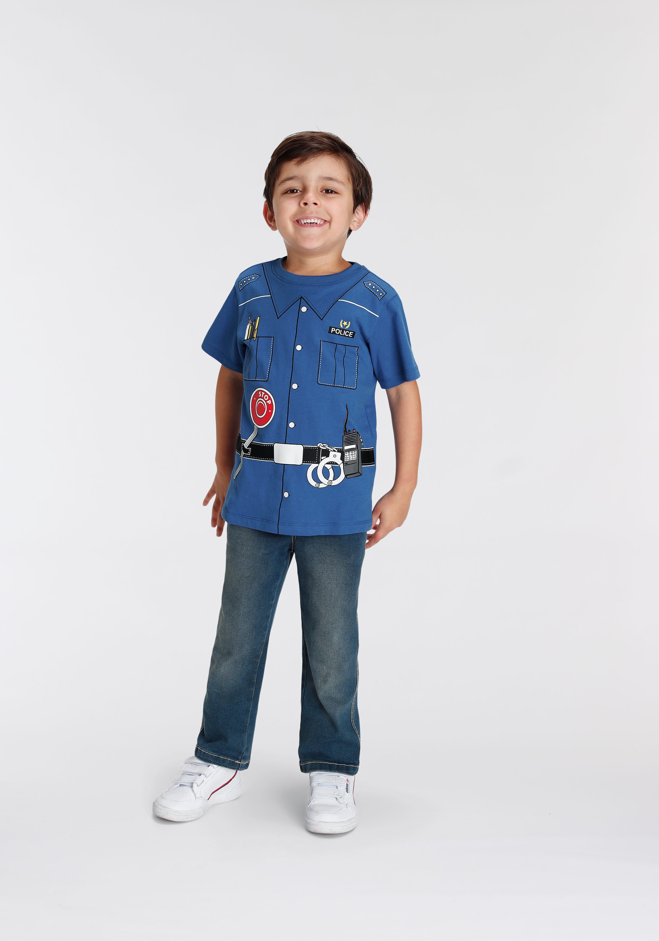 ✌ KIDSWORLD T-Shirt »POLIZEI«, Uniform Druck Acheter en ligne | T-Shirts
