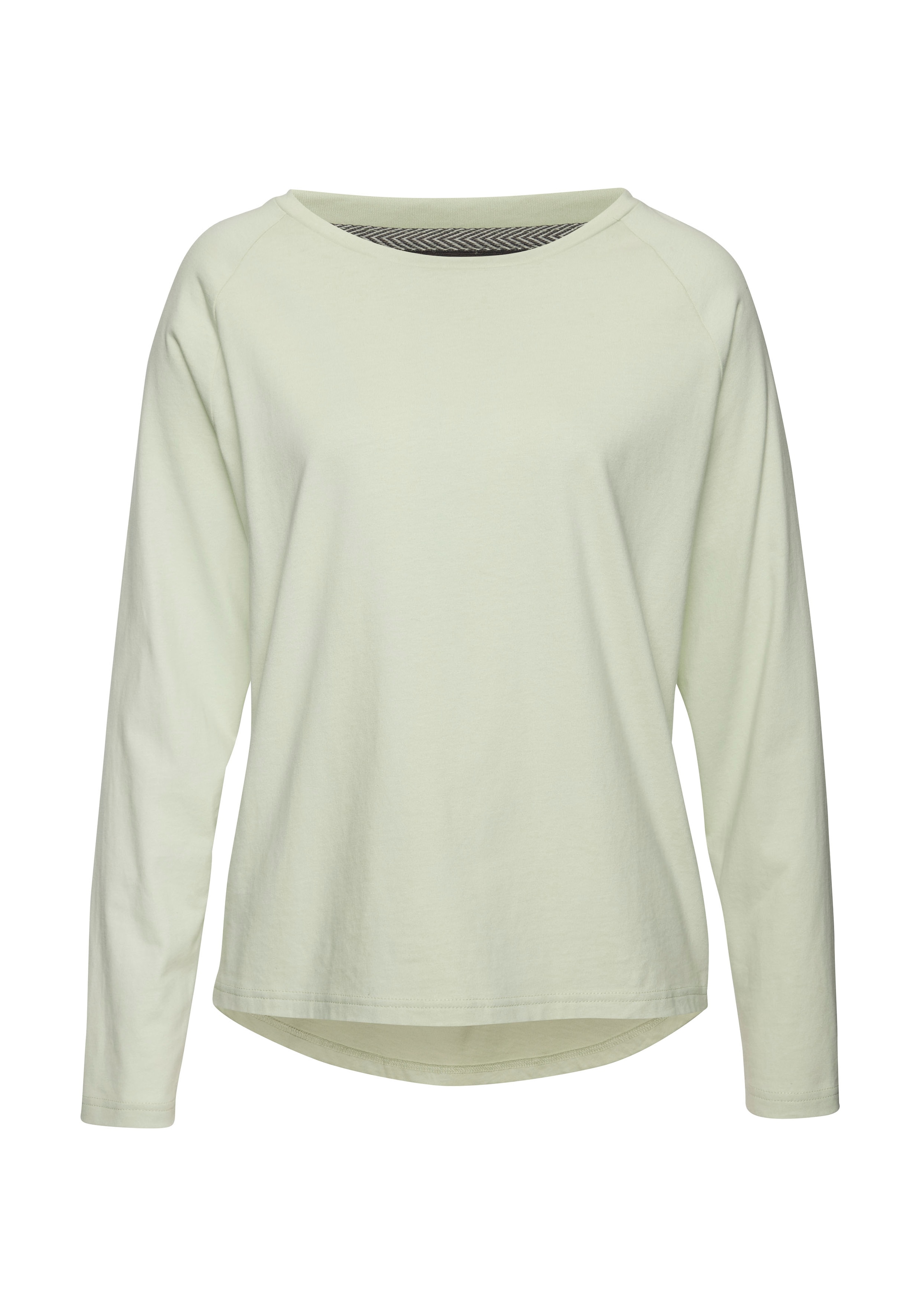 Elbsand Longsleeve »Tinna«, mit Logodruck hinten, Langarmshirt aus Baumwoll-Mix, sportlich-casual