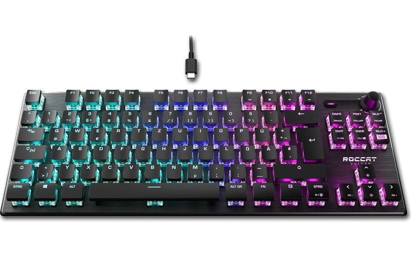 ROCCAT Gaming-Tastatur »Vulcan TKL«, RGB-Beleuchtung