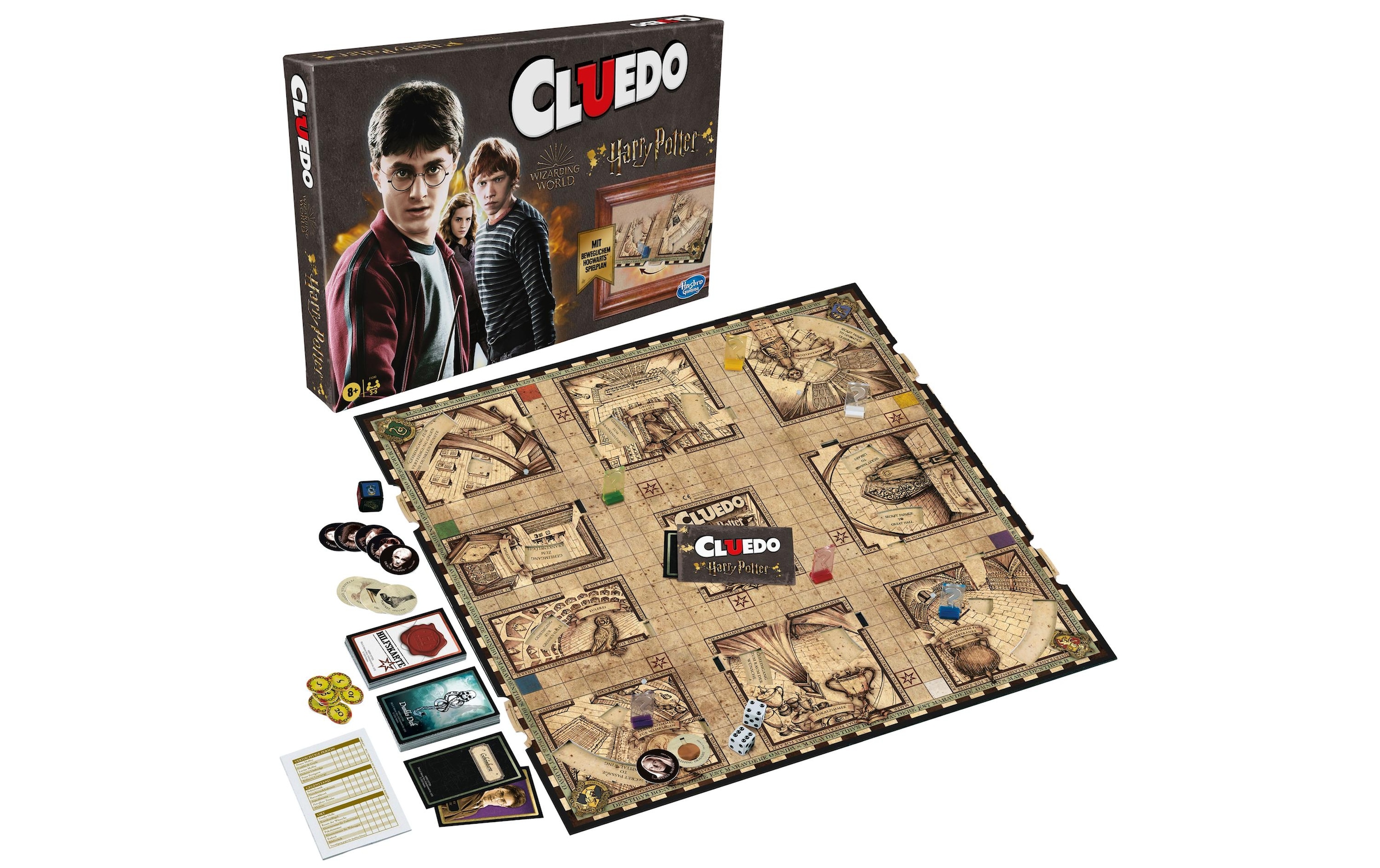 Hasbro Spiel »Cluedo Harry Potter«