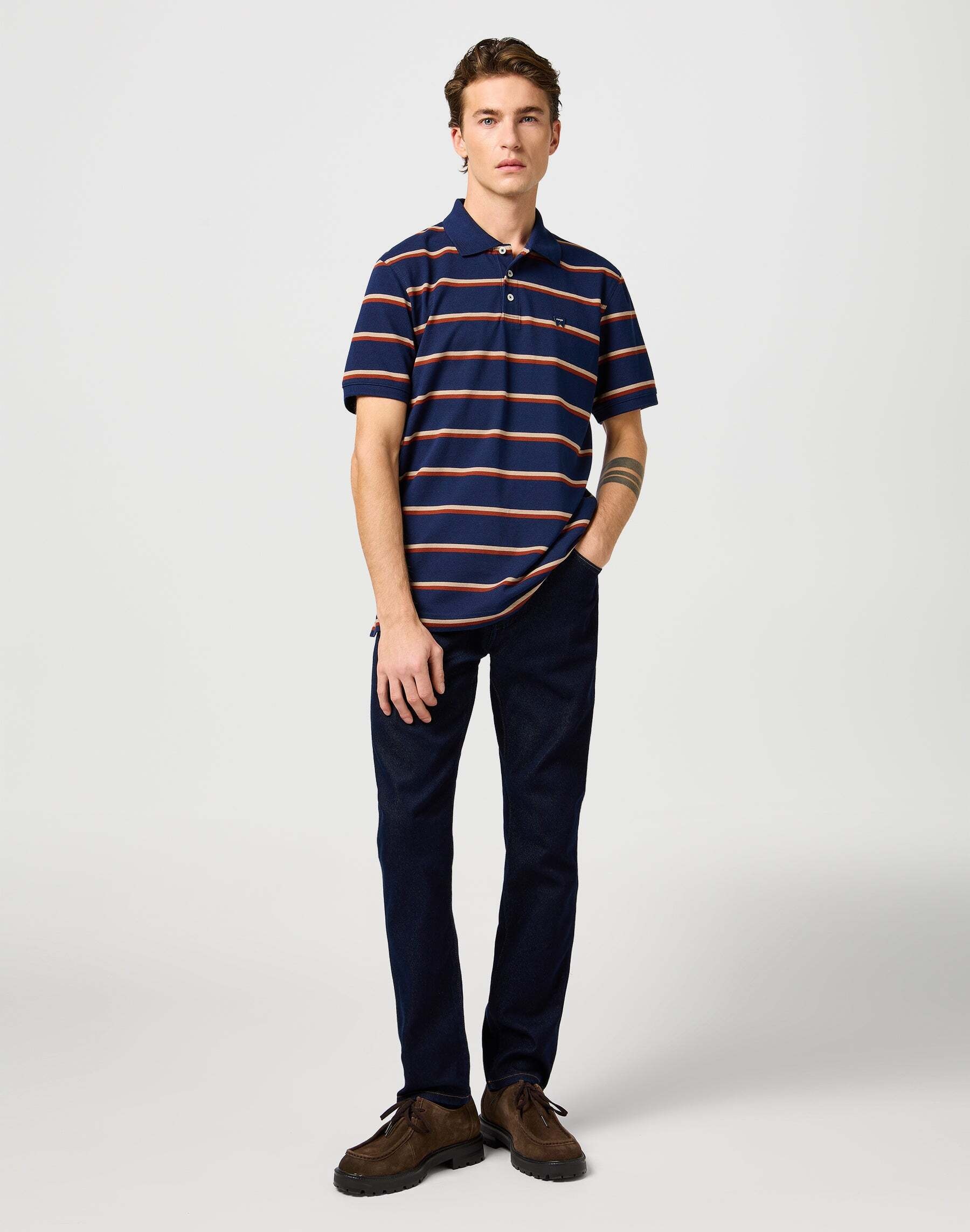 Wrangler Poloshirt »Wrangler Polo Stripe Polo Shirt«