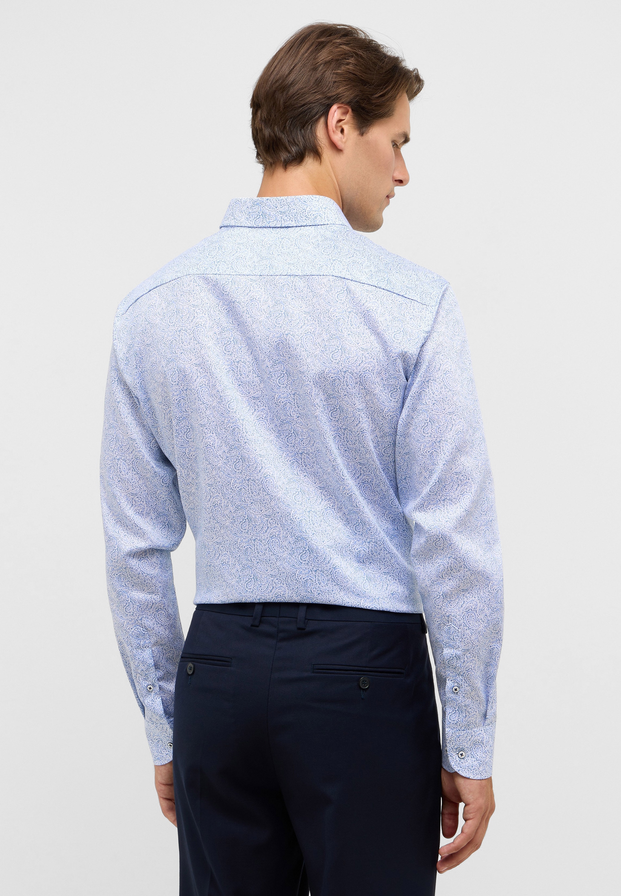 Eterna Langarmhemd »SLIM FIT« NON IRON (bügelfrei)
