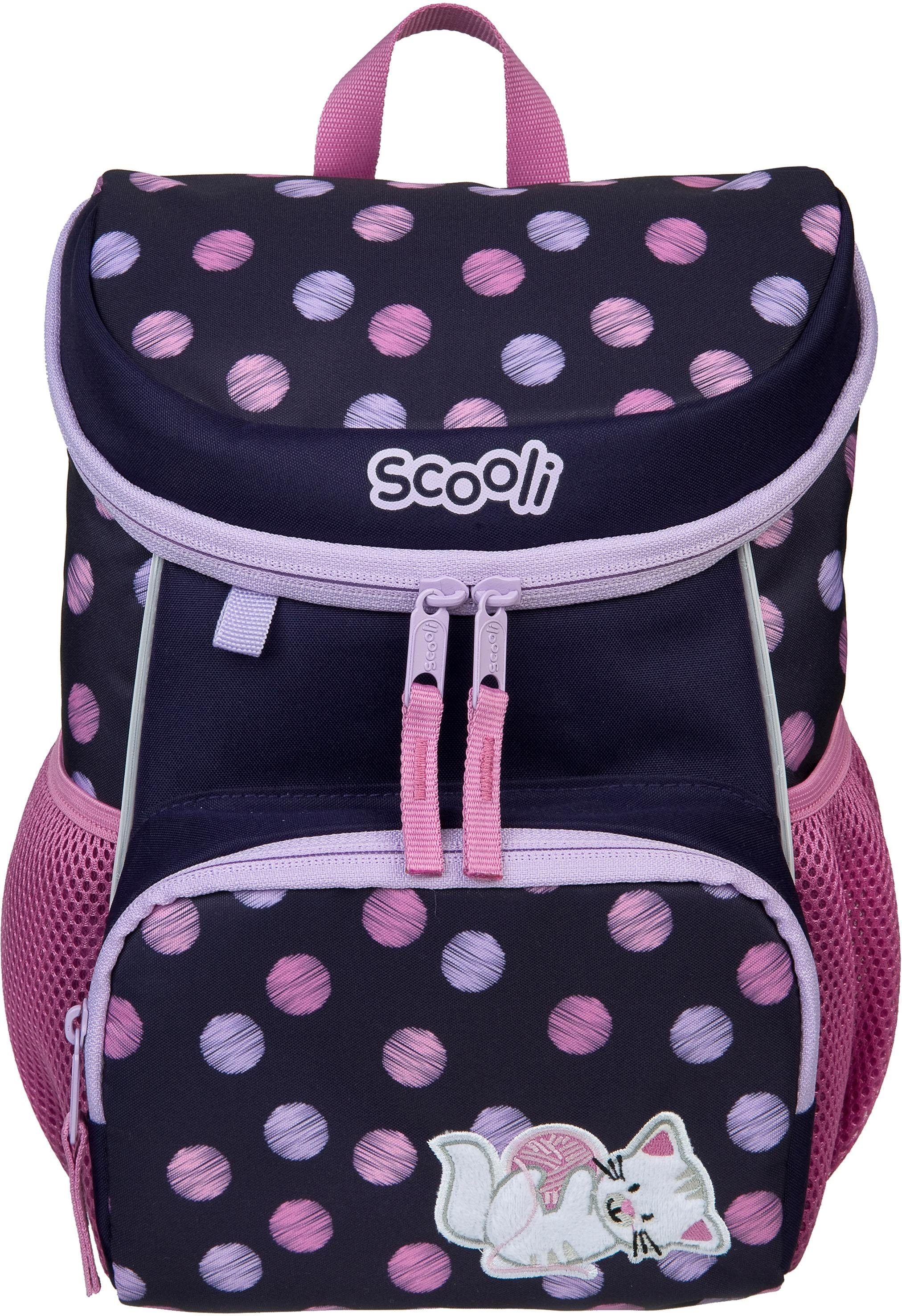 Image of Scooli Kinderrucksack "Mini-Me, Caty Cat" Reflektoren für den Kindergarten