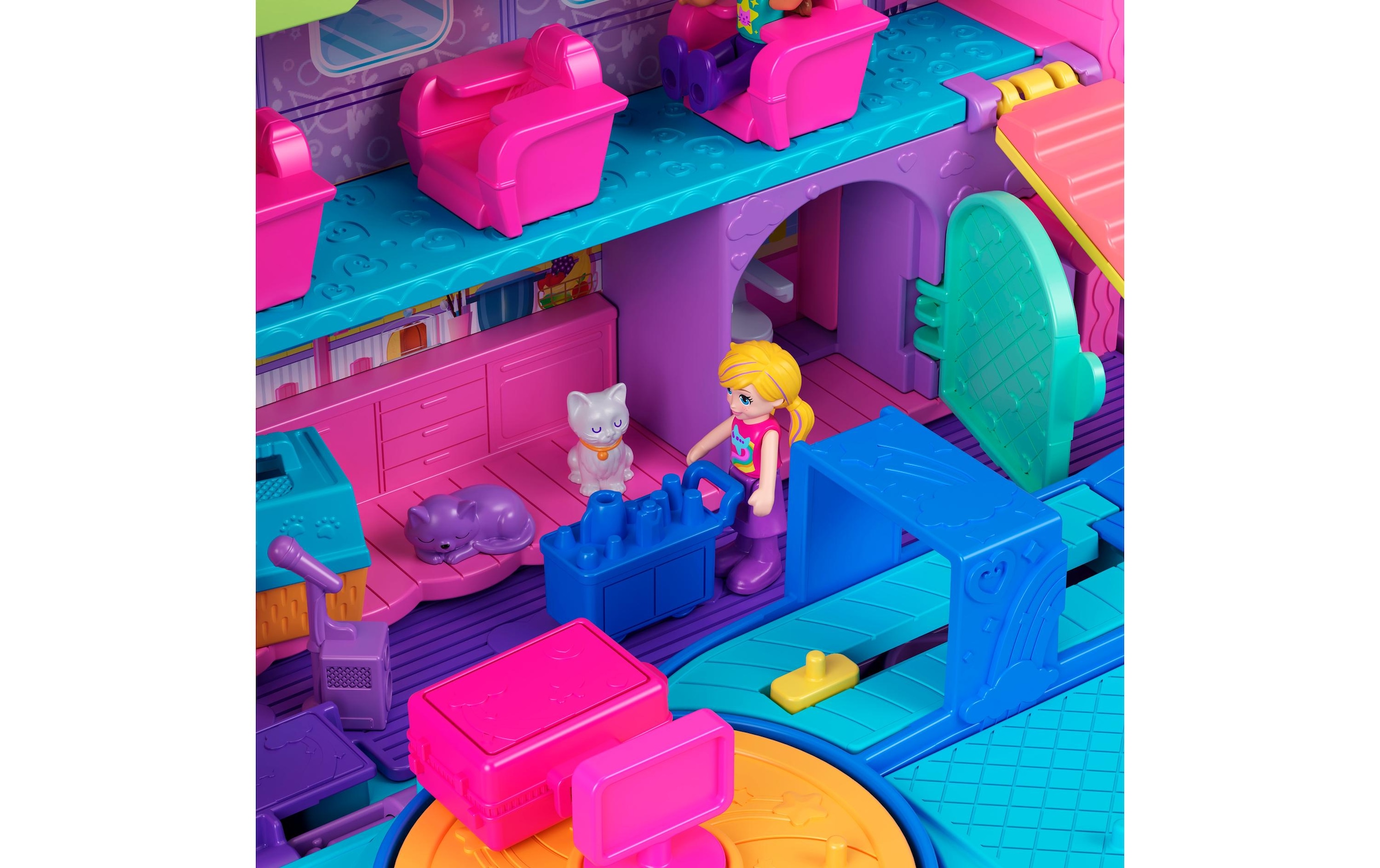 Polly Pocket Spielzeug-Flugzeug »Kitty Plane«