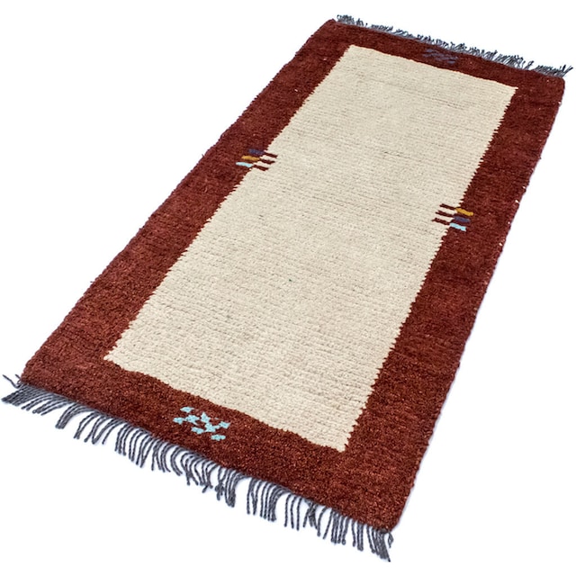 morgenland Wollteppich »Nepal Teppich handgeknüpft beige«, rechteckig,  handgeknüpft jetzt kaufen