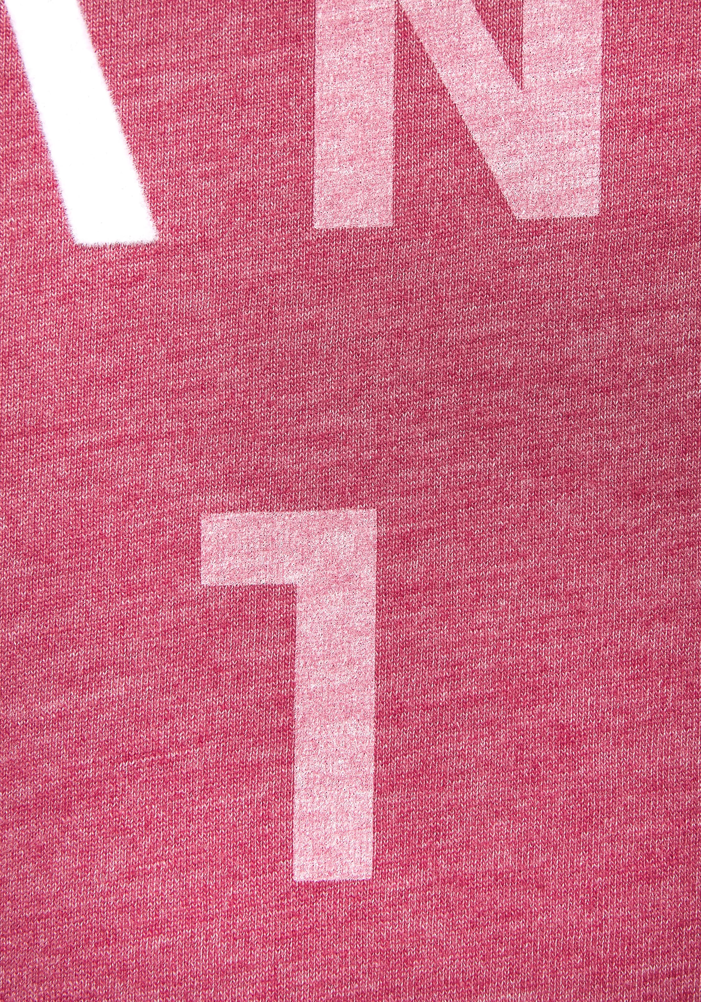 Elbsand Longsleeve »Ingrun«, mit Logodruck vorne, Langarmshirt aus Baumwoll-Mix, sportlich-casual