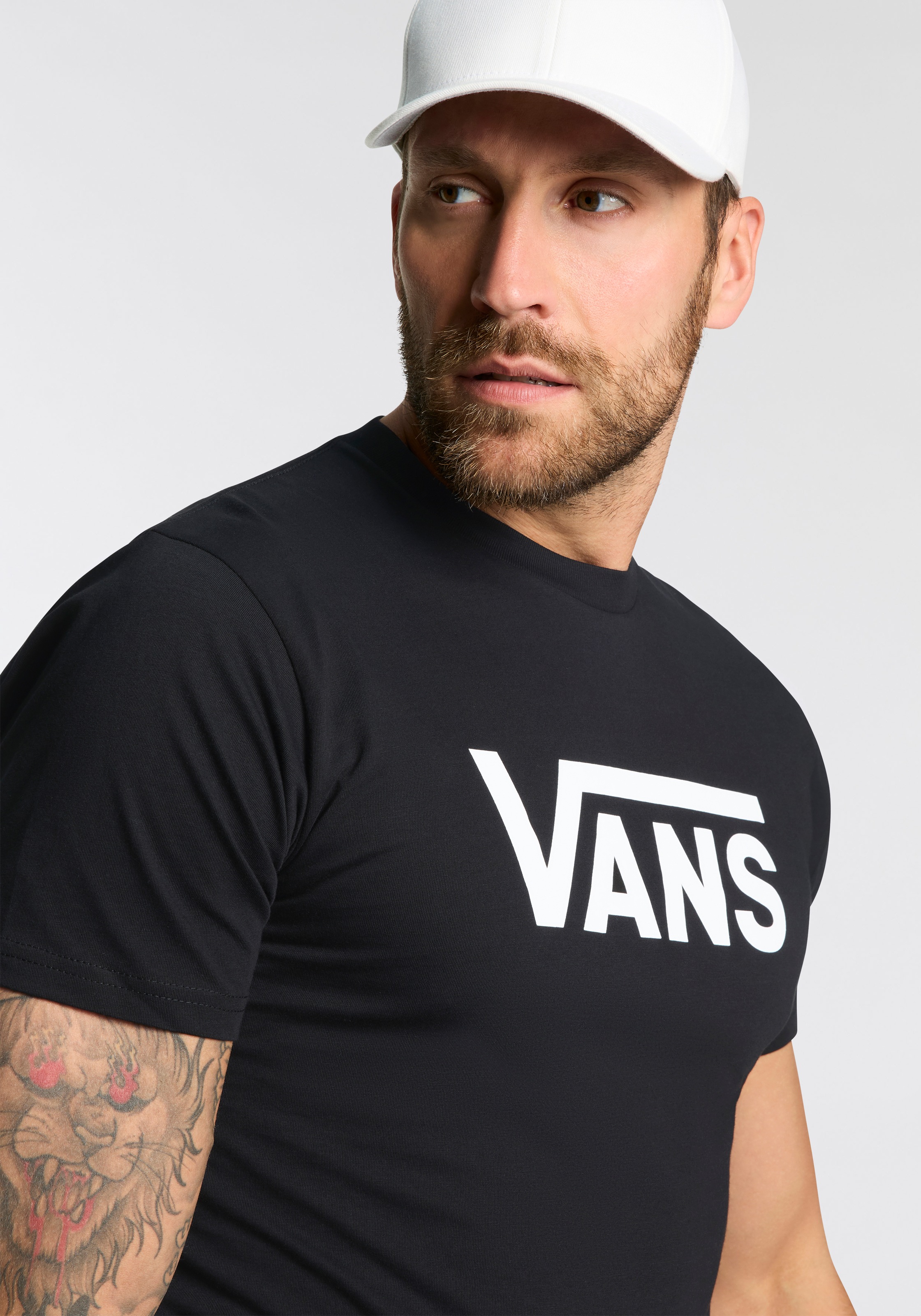 Vans T-Shirt »MN VANS CLASSIC« Basic T-Shirt mit grossem Logoprint