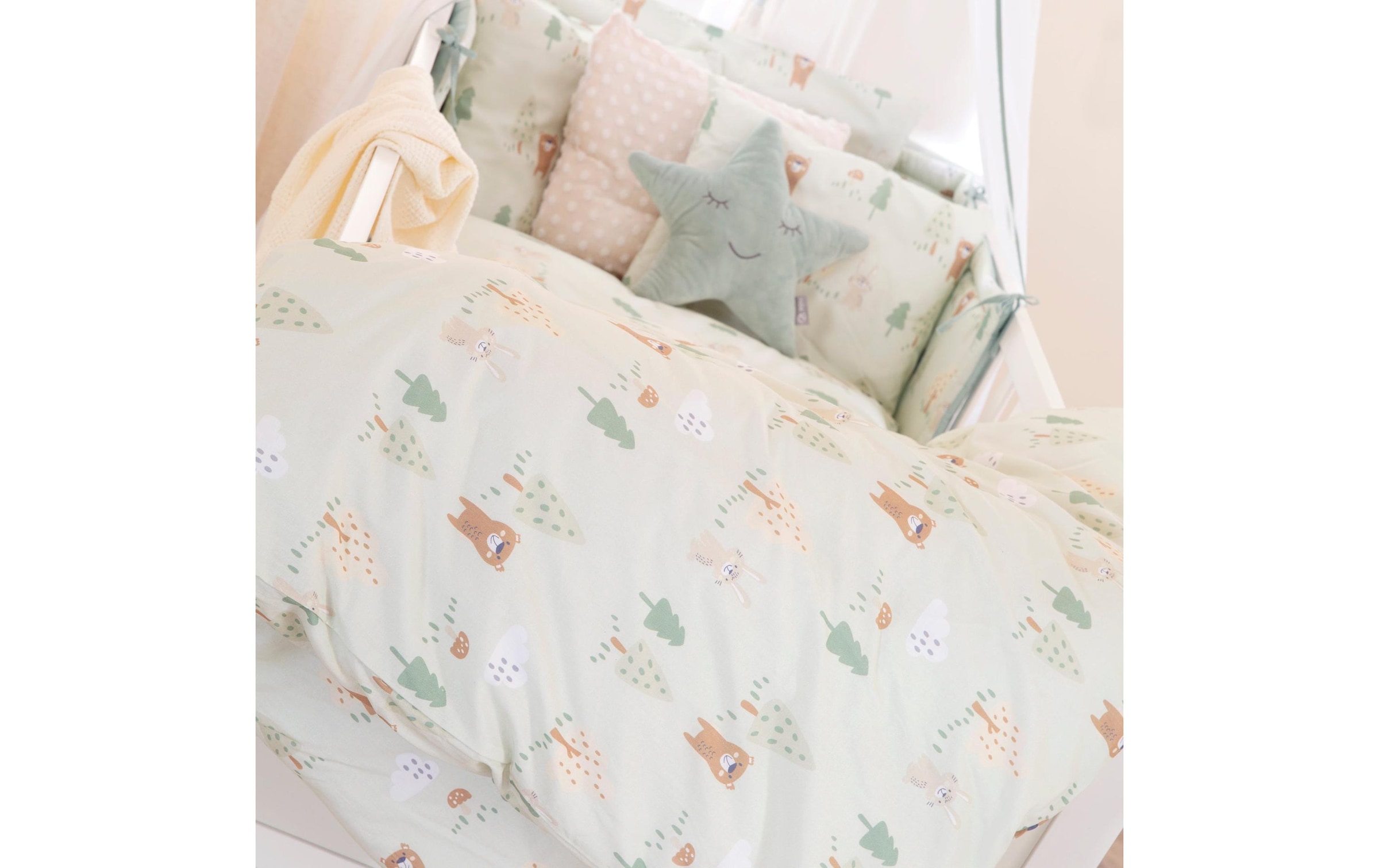   Babybett »Woodland Buddies 70 x 140 cm«