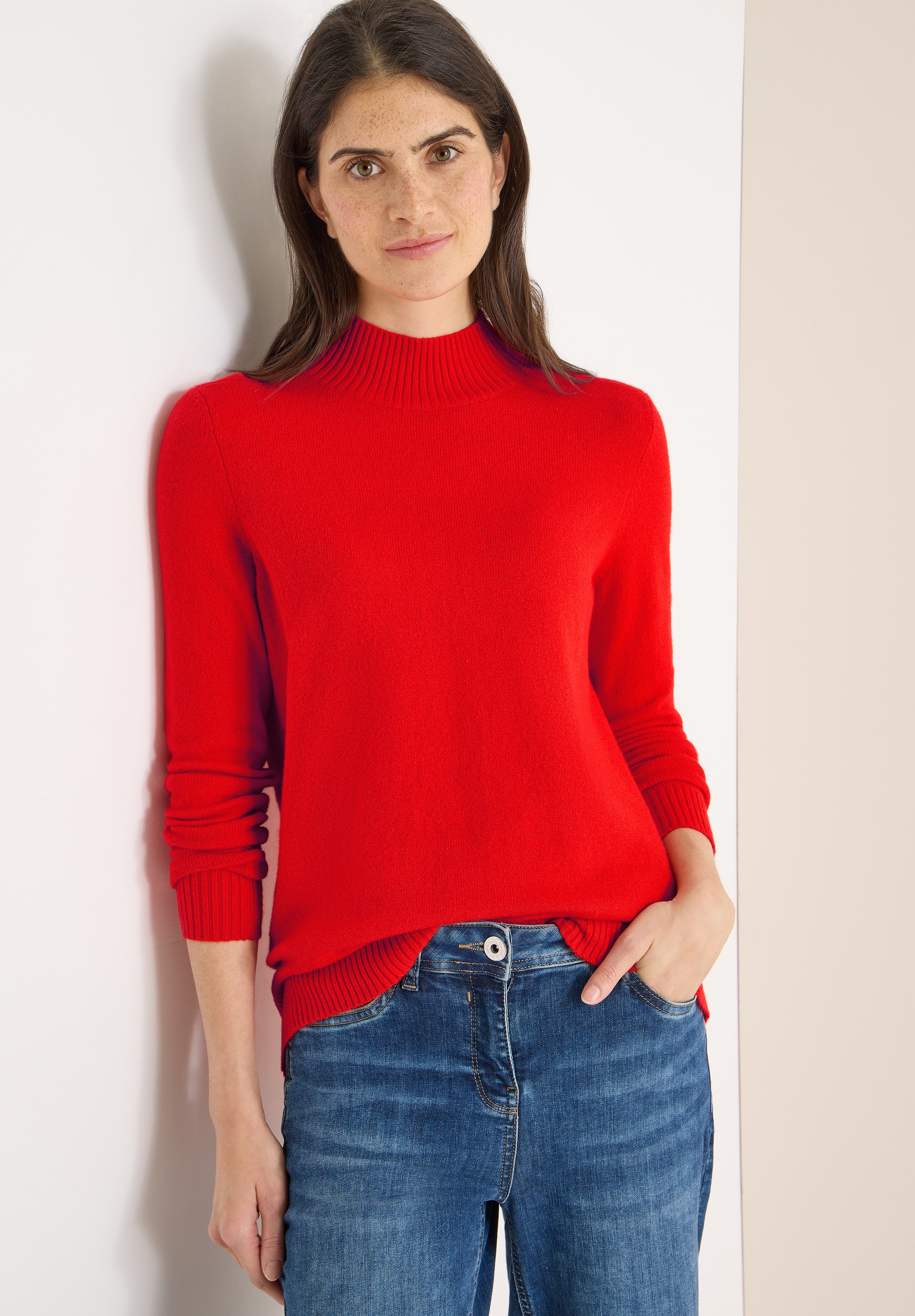 Image of Cecil Stehkragenpullover mit Turtelneck-Stehkragen