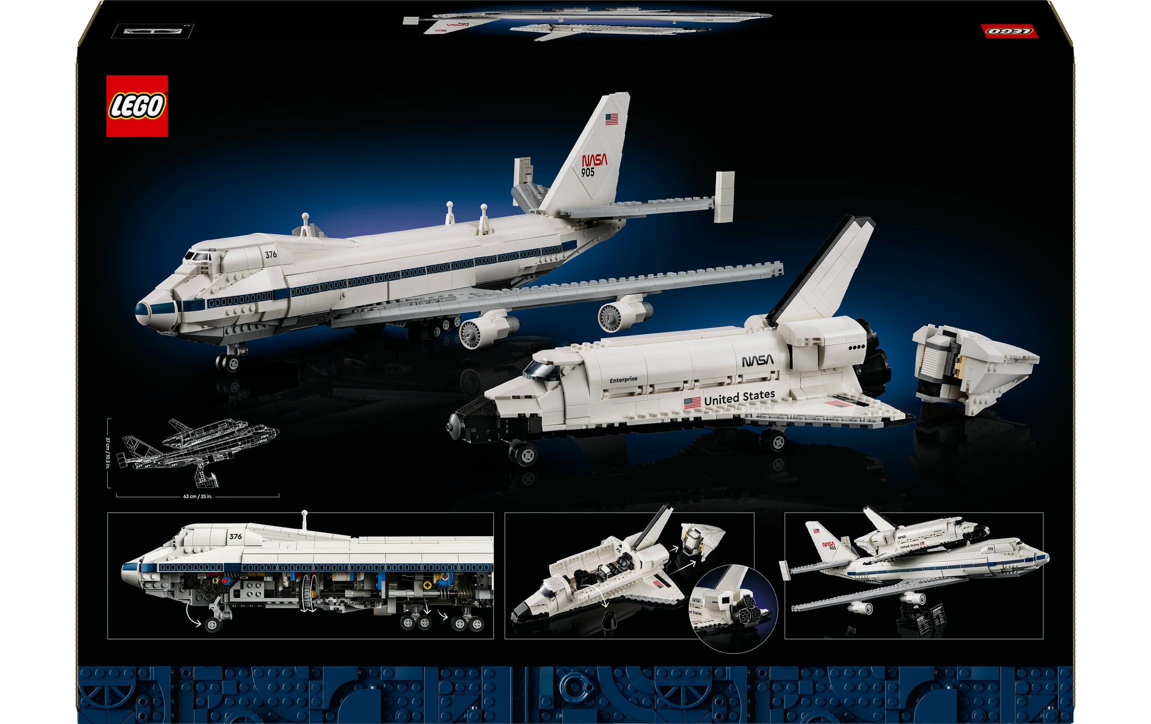 LEGO® Pions de construction »Icons 747 Shuttle Carrier 10360«