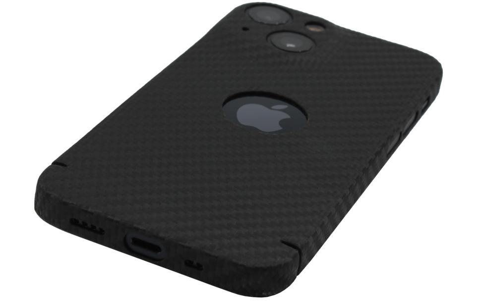 nevox Handyhülle »Carbon Series Cover Logo Window« iPhone 14 Plus