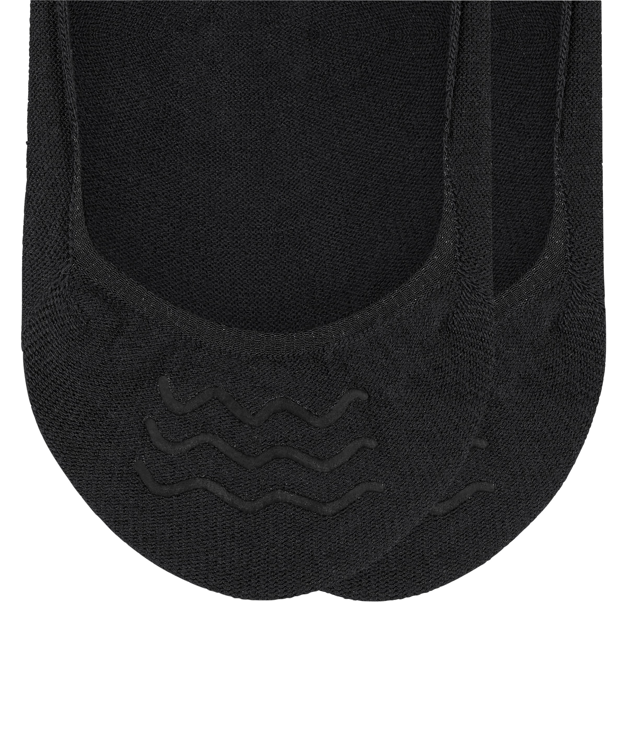 Esprit Chaussons »Basic Uni« 2 paires,  chaussettes invisibles, mélange coton, design sportif