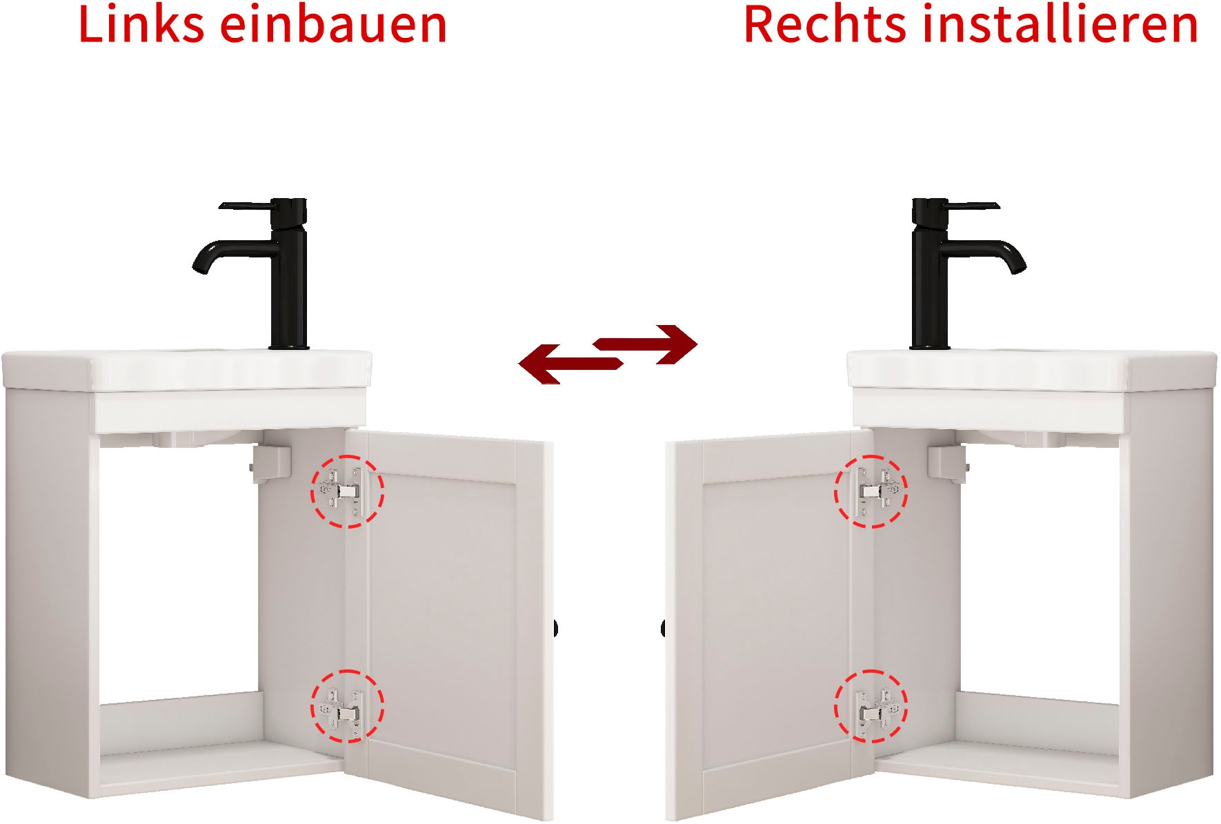 welltime Ensemble de salle de bains »Antwerpen«