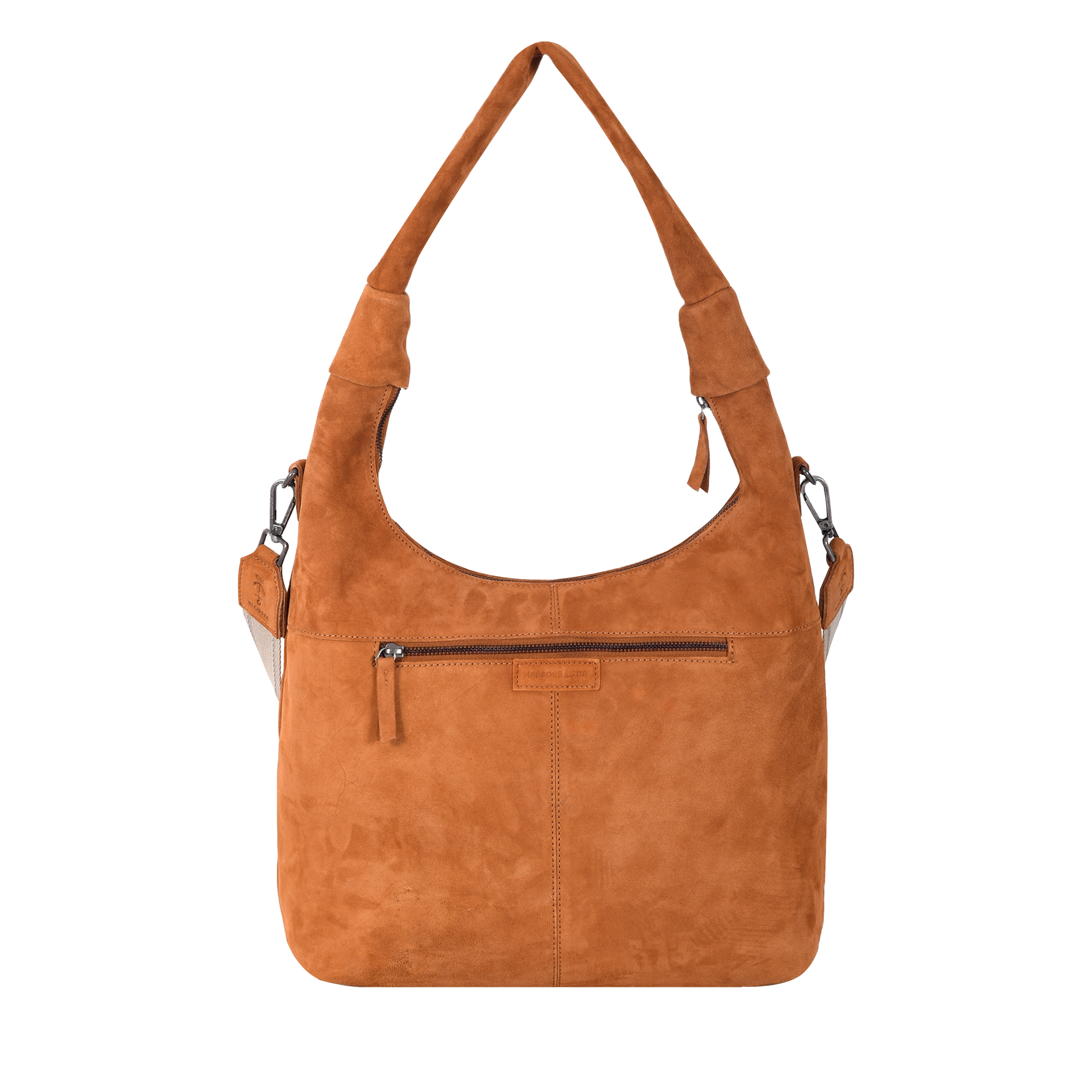 HARBOUR 2nd Hobo »Laurine« Damen Handtasche, Umhängetasche, Schultertasche mit Ziernähten