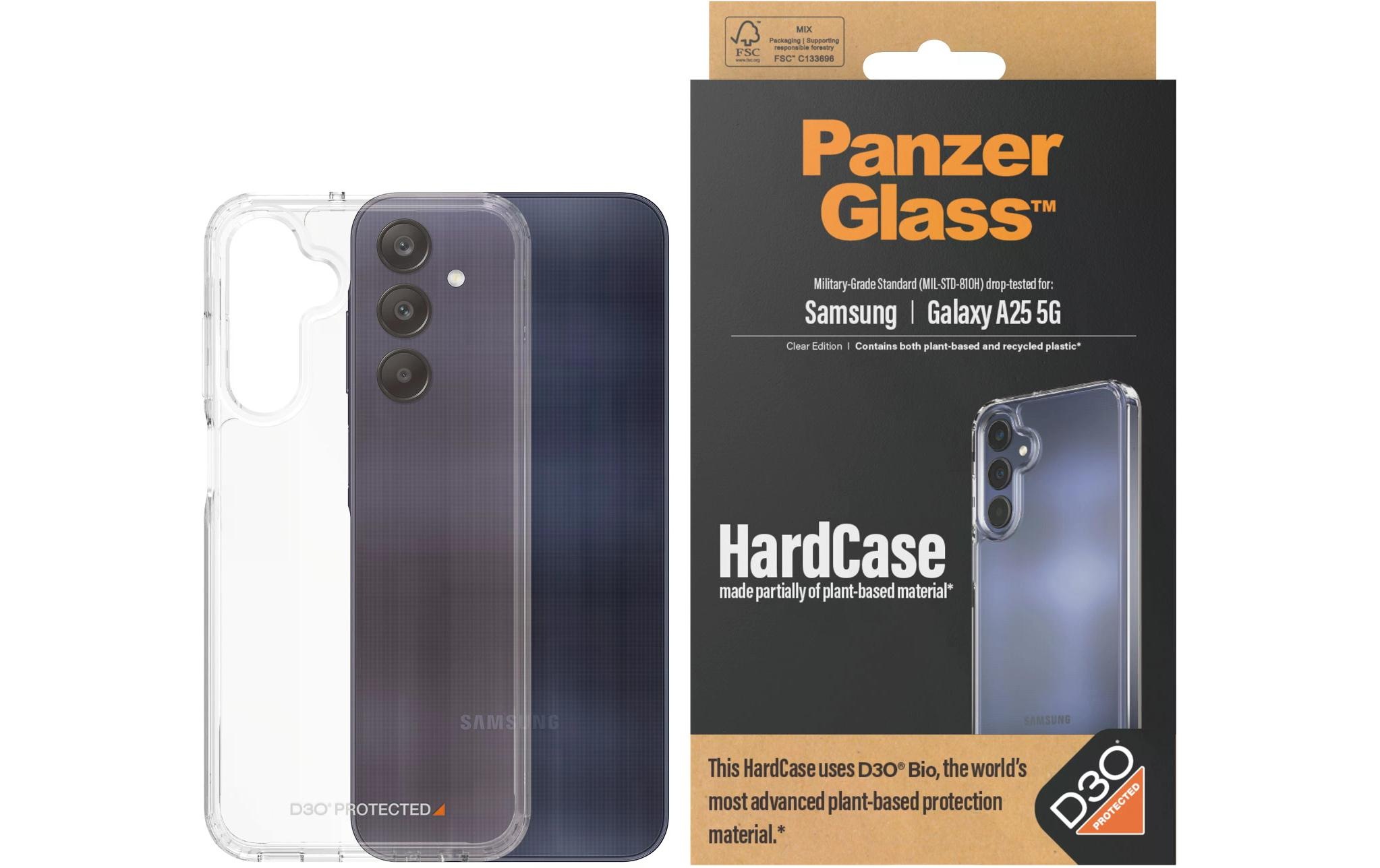 Image of PanzerGlass Backcover "HardCase D3O Galaxy A25 5G Transparent" Smartphones
