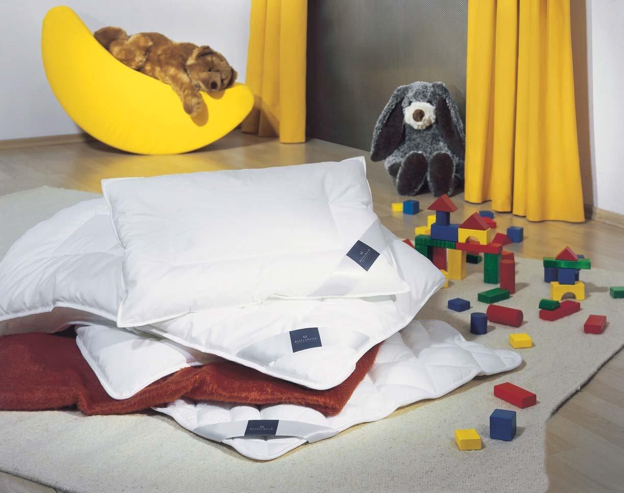 Image of billerbeck Kopfkissen »Kinderkissen, Billerbeck, »Bamboo««, Füllung: 30% Bambus (Viskose-Fasern), 70% Polyester, Bezug: 100% Baumwolle, Feingewebe mit Bienenwachsveredelung, Öko-Text Standard 100, (1 St.) bei Ackermann Versand Schweiz