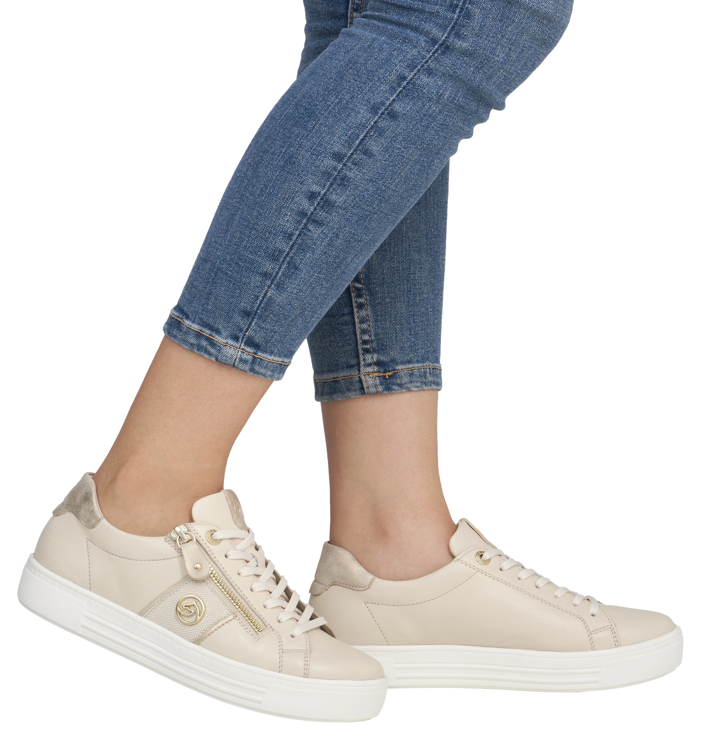 Remonte Plateausneaker  , Feizeitschuh, Halbschuh, Schnürer, herausnehmbare Soft-Einlage