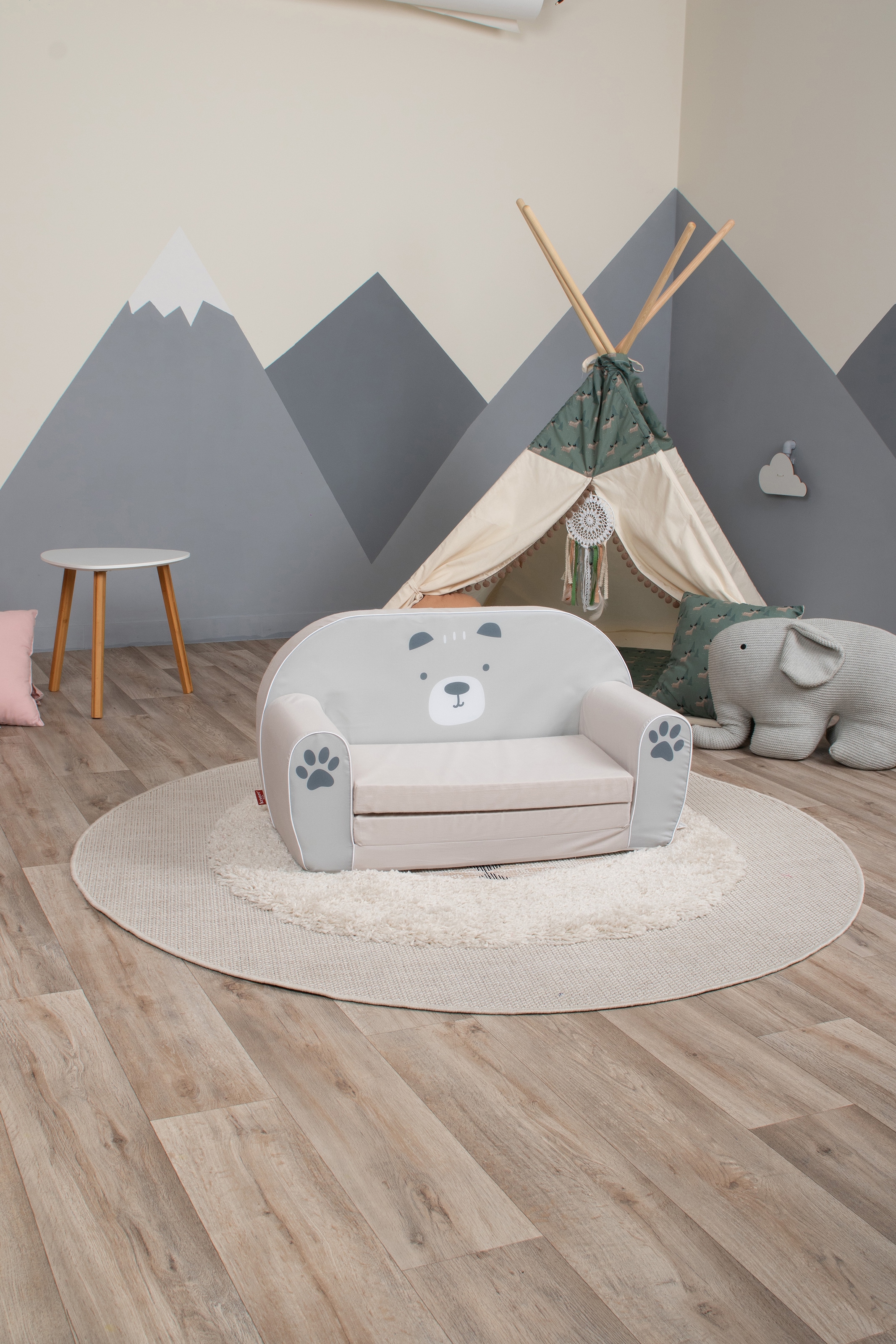 Knorrtoys® Sofa »Bär Paul«, für Kinder; Made in Europe