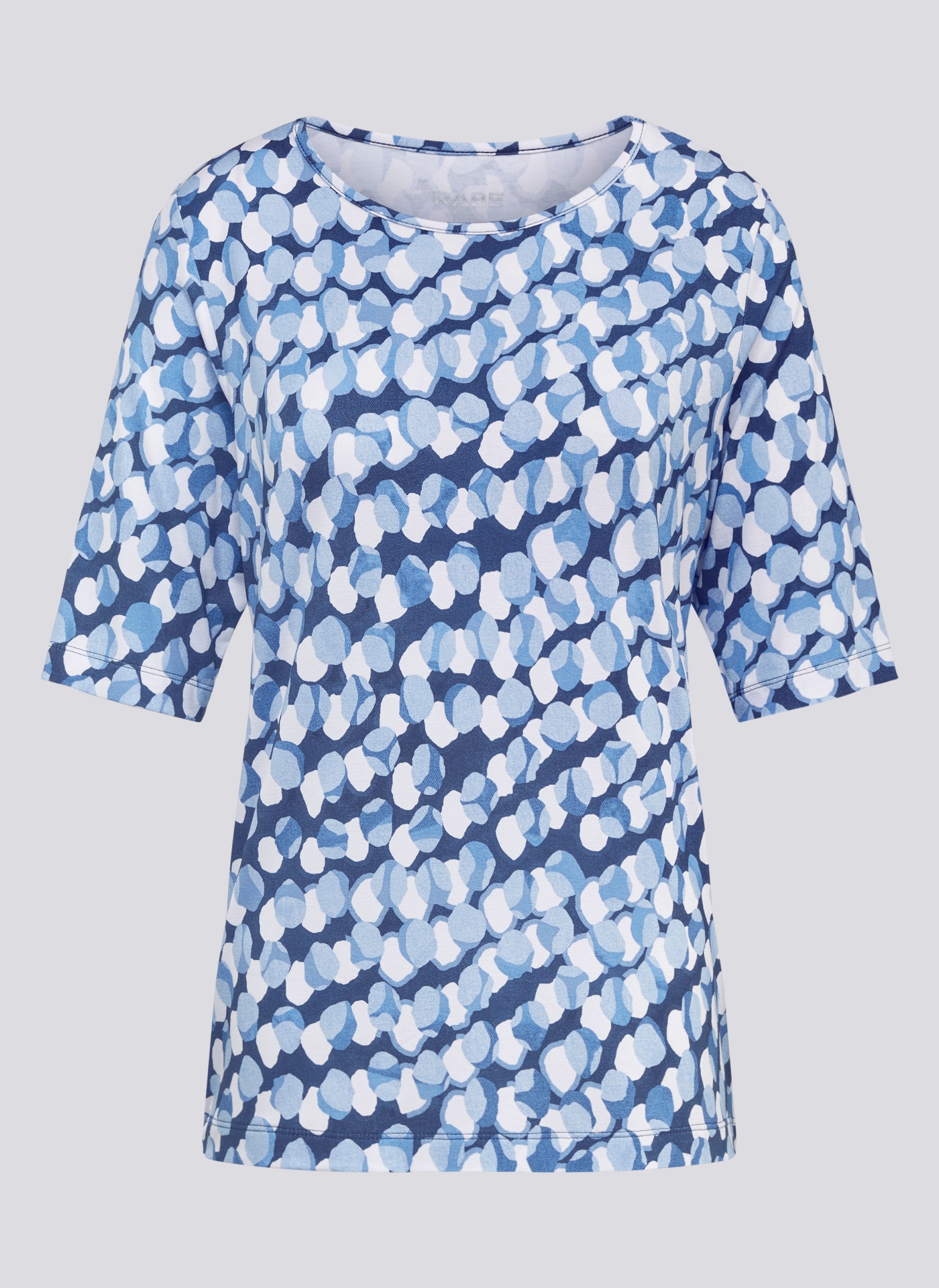 Rabe T-Shirt, mit All-Over Print