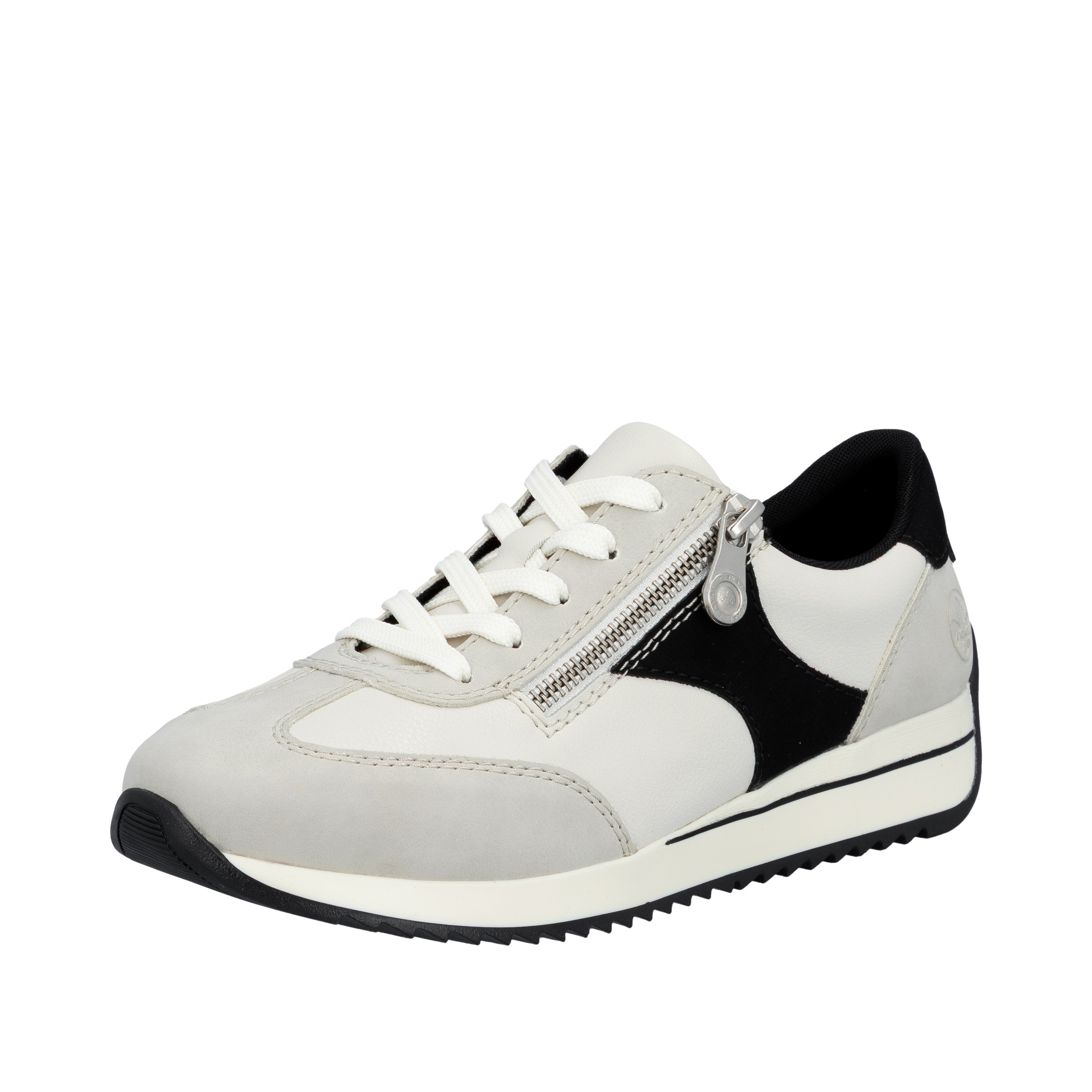 Image of Rieker Sneaker Schnürschuh, Halbschuh, Freizeitsneaker mit Kontrastdetails