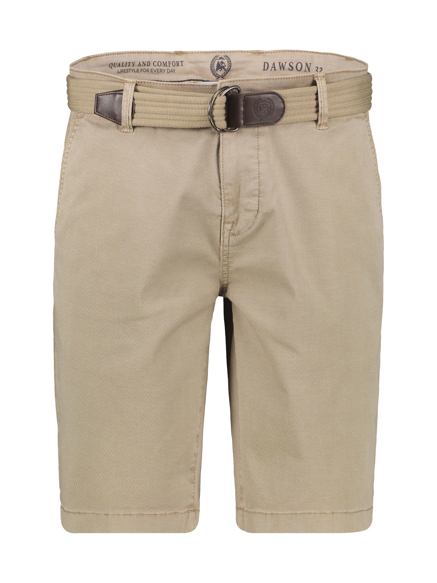 LERROS Bermudas »LERROS Chino-Bermuda mit Gürtel«