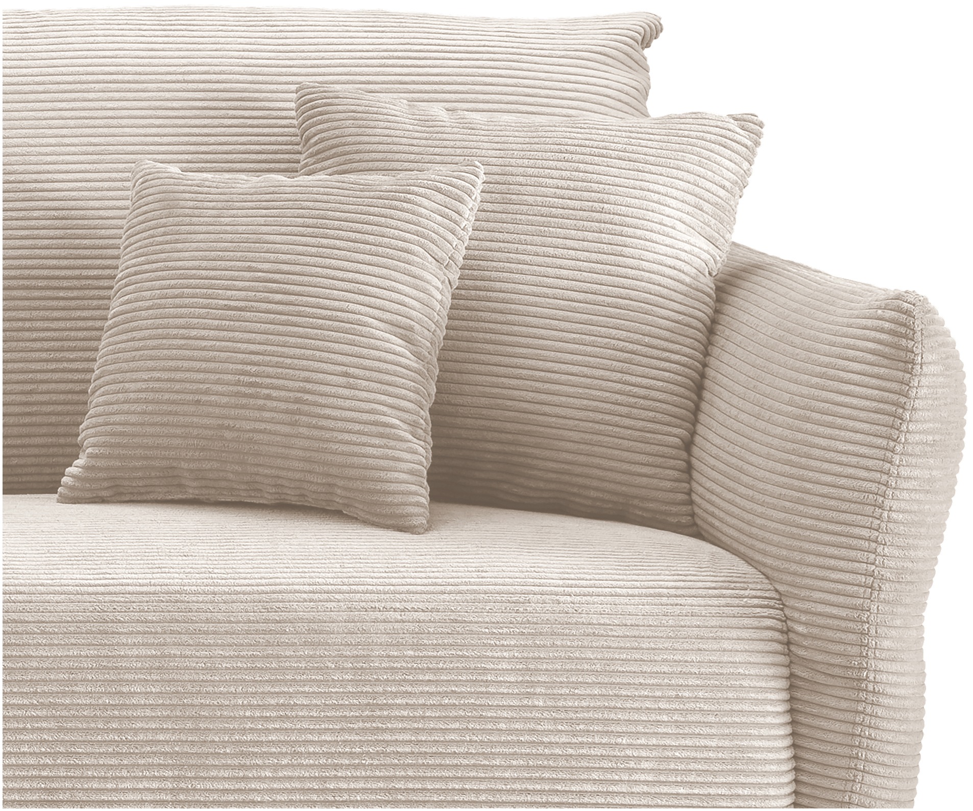 Home affaire 3-Sitzer »Vanilla« Armlehnenfunktion