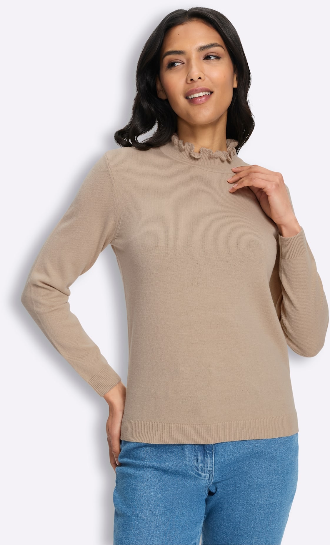 Image of Classic Basics Stehkragenpullover "Stehkragen-Pullover"
