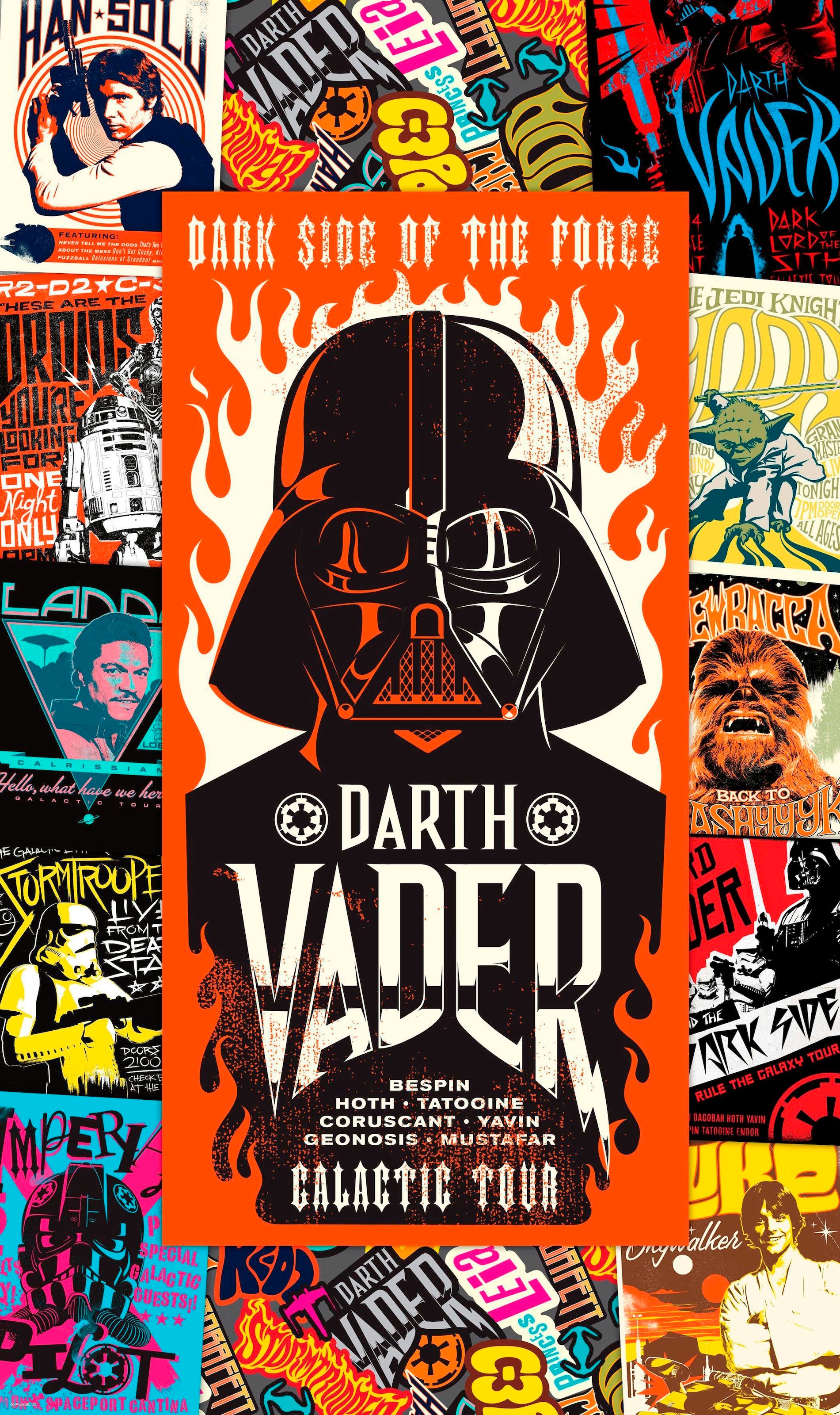 Image of Komar Vliestapete »Star Wars Rock On Posters«, Comic bei Ackermann Versand Schweiz
