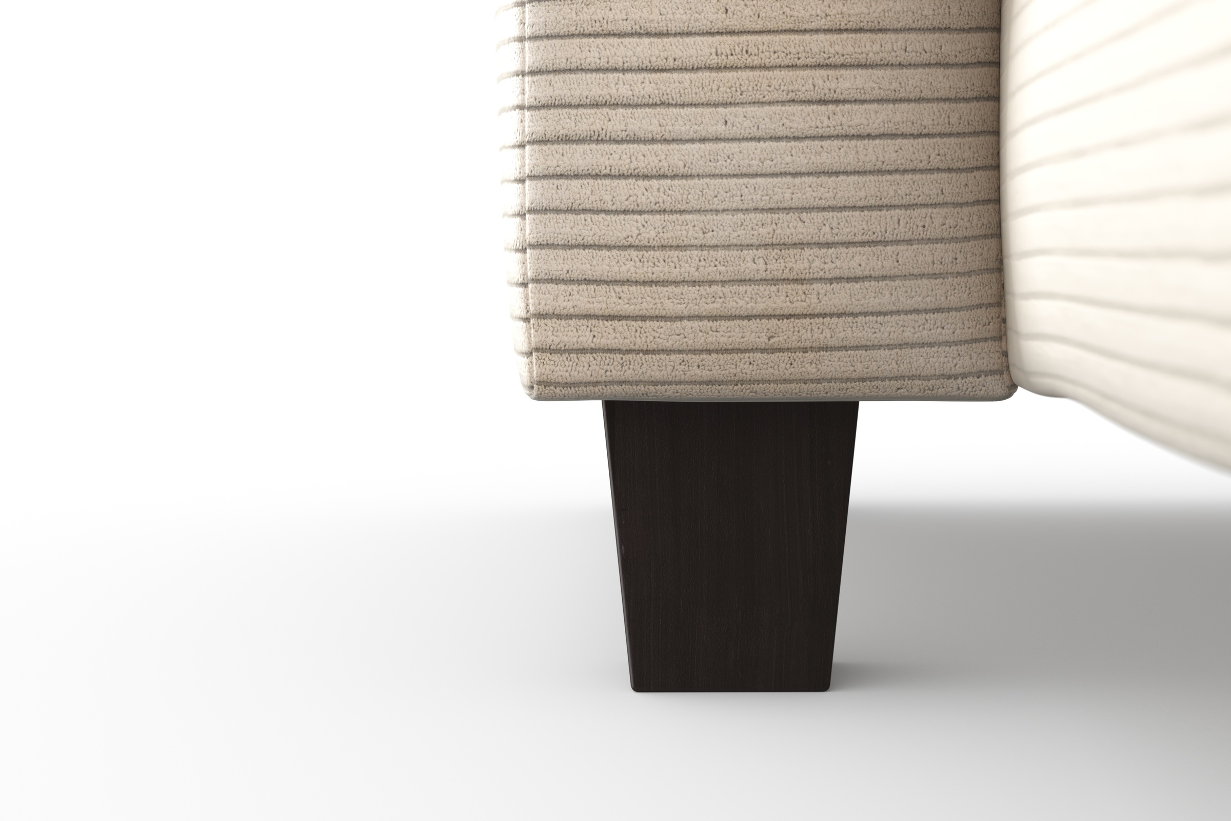 Home affaire Wohnlandschaft »Summer U-Form«, mit oder ohne Bettfunktion und Bettkasten, wengefarbene Holzfüsse