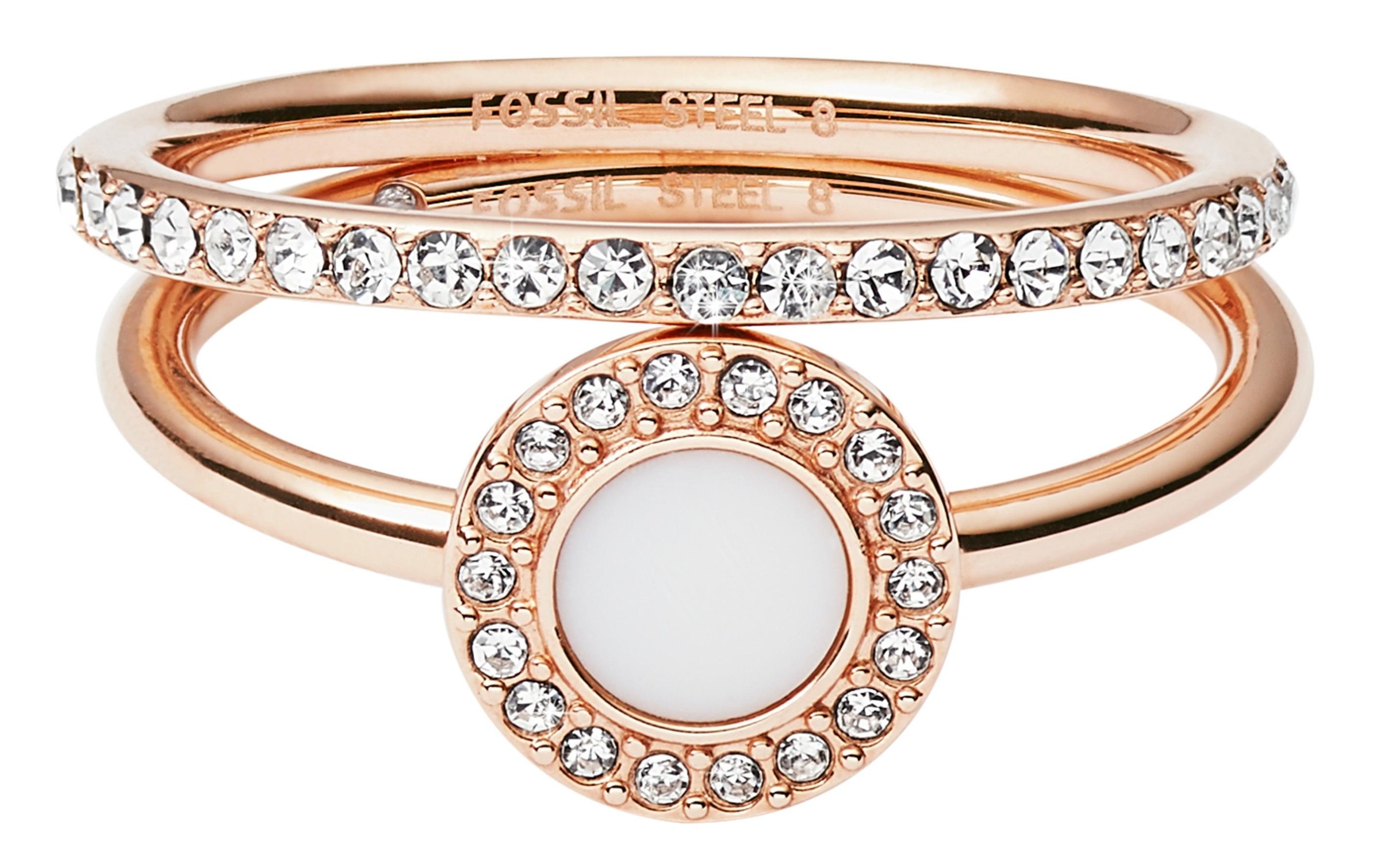 Image of Fossil Fingerring »Fingerring Classics JF02666791 56« bei Ackermann Versand Schweiz