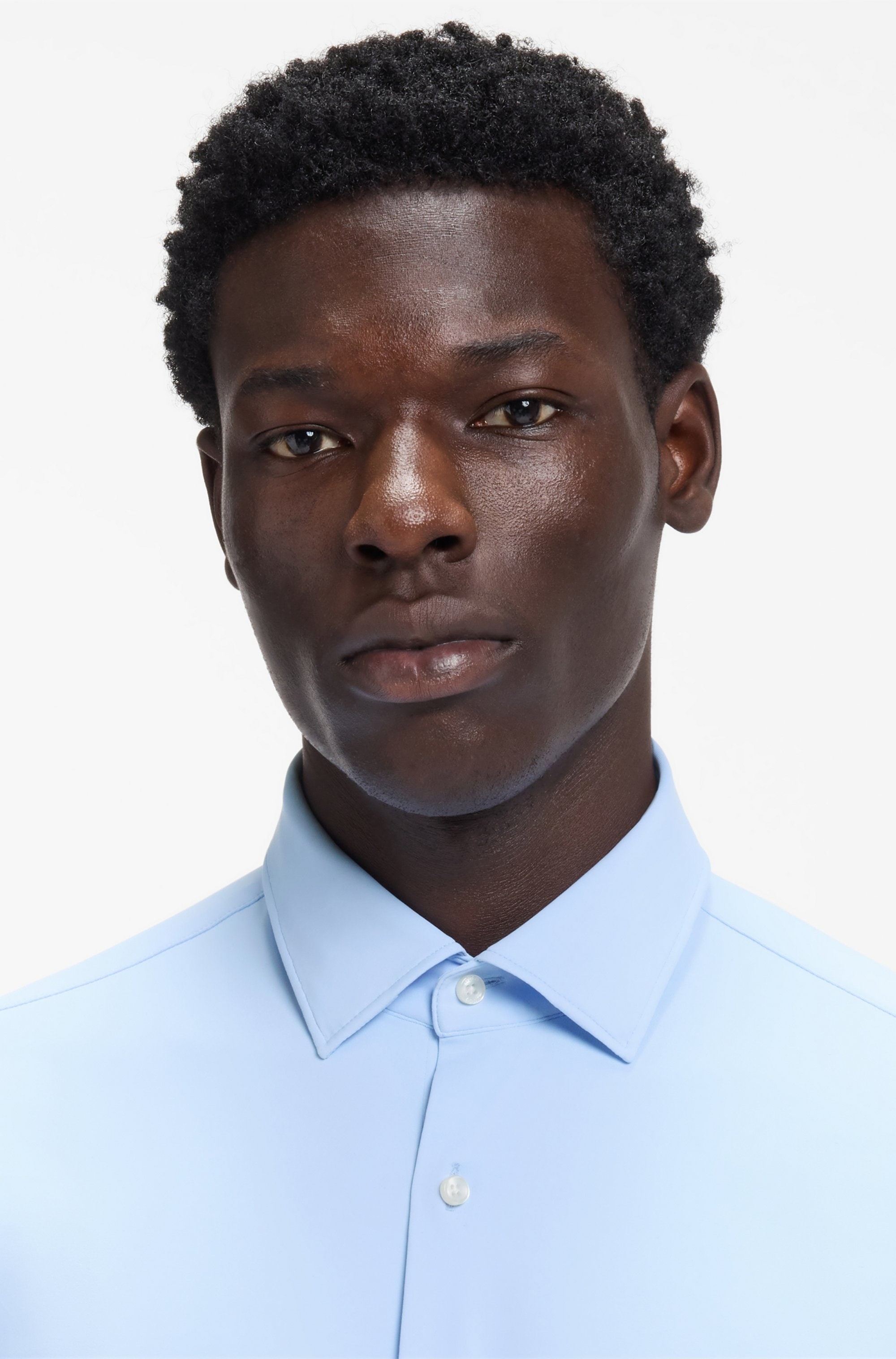HUGO Chemise d'affaires »Kenno« Stretch-Jersey, Slim Fit, Kentkragen