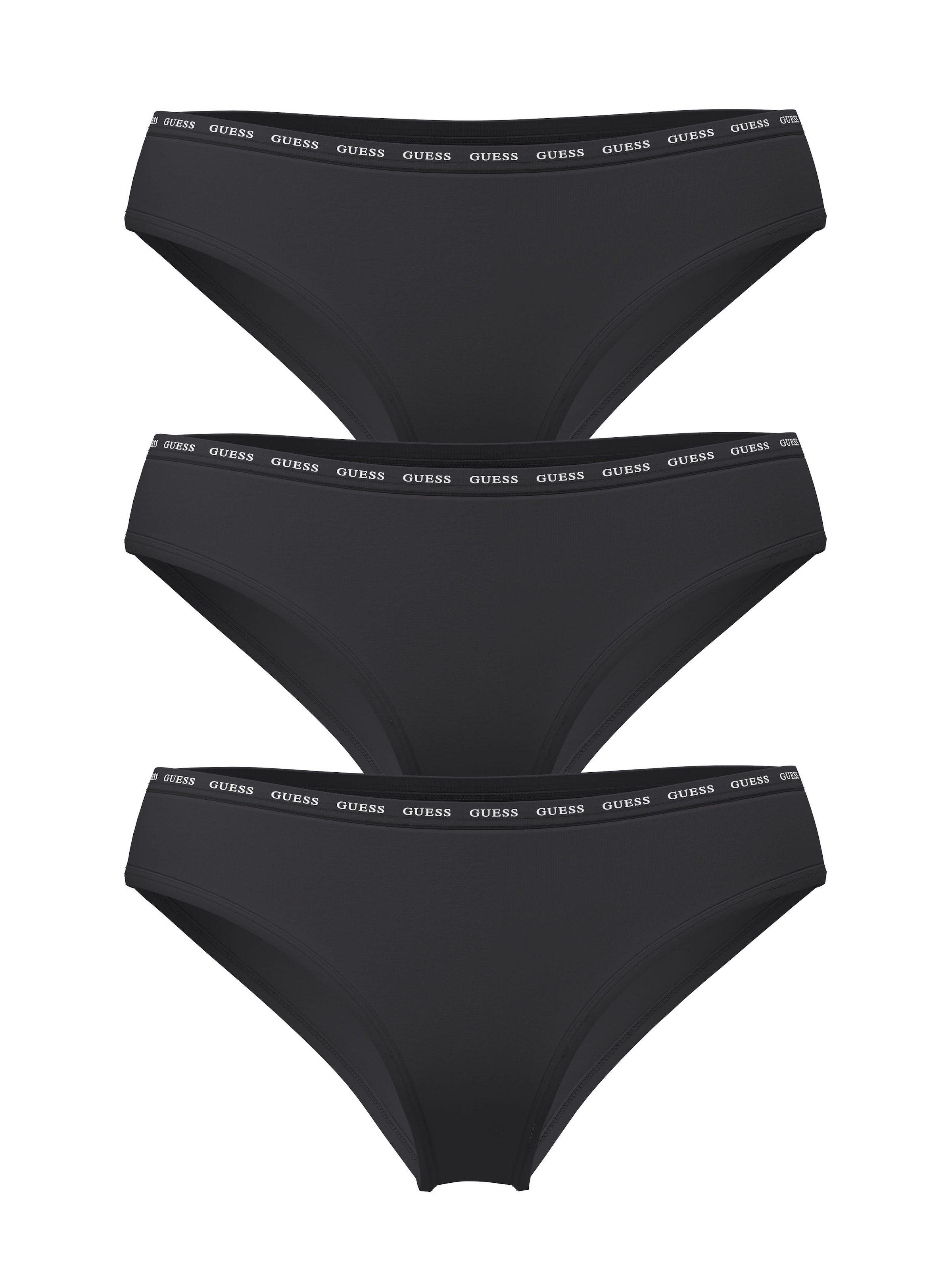 Guess Slip »3 PACK BASIC BRIEF« Packung, 3 Stk. aus Baumwollmix, Logobund