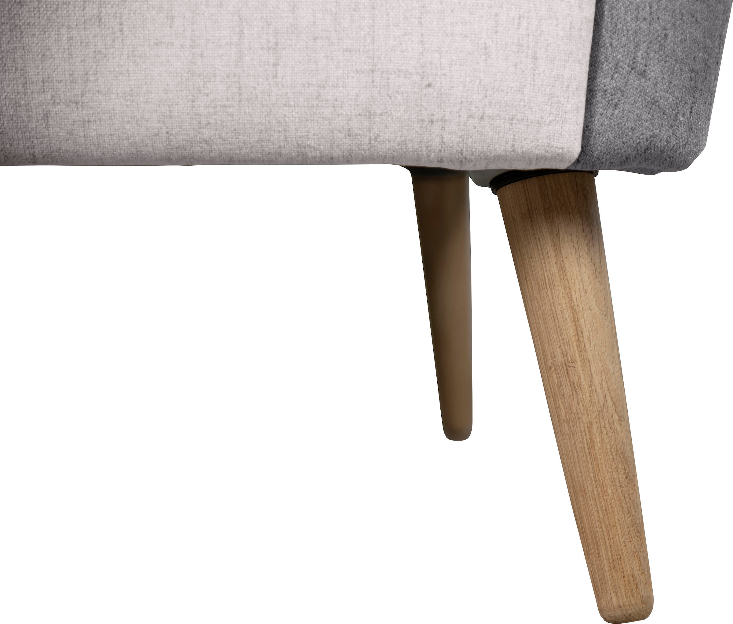Guido Maria Kretschmer Home&Living Sessel »Salla Bezug Bouclé oder Struktur fein, Ohrensessel«, wahlweise mit oder ohne Hocker; grosser Sessel: Masse B/T/H: 78/94/118cm
