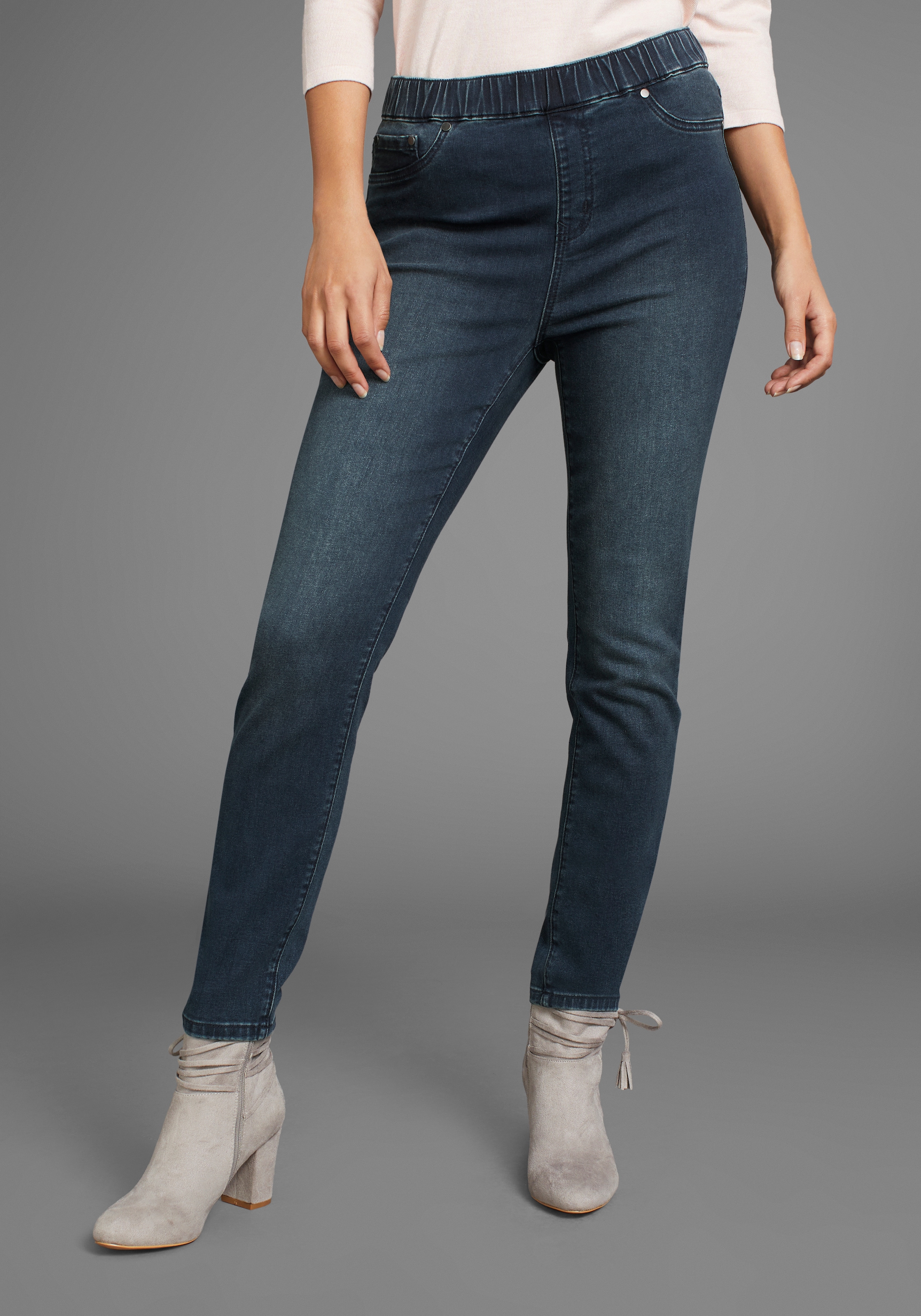 Arizona Skinny-fit-Jeans »Ultra Stretch - Curve Collection«, High Waist