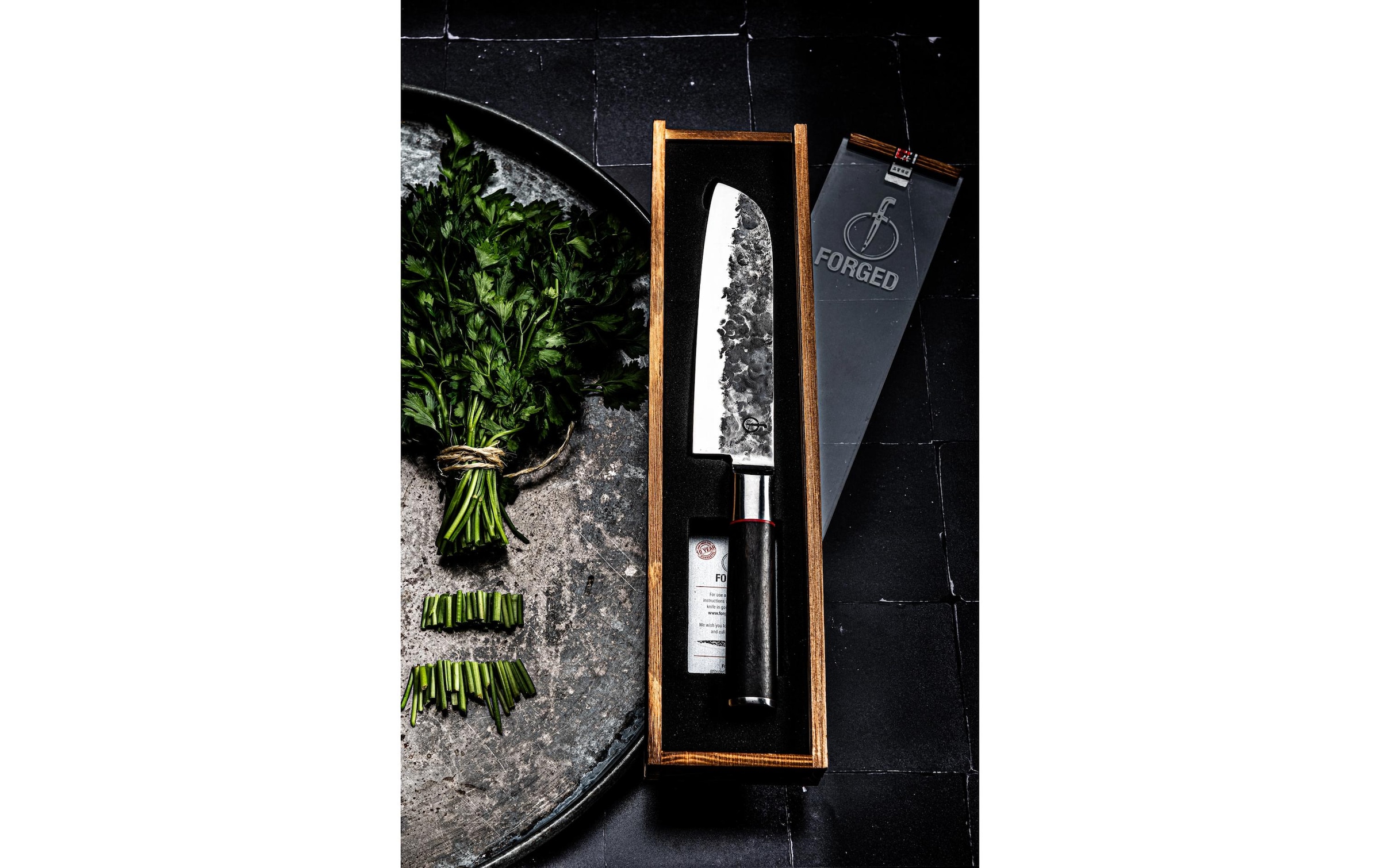   Santokumesser »Forged Sebra 18 cm«