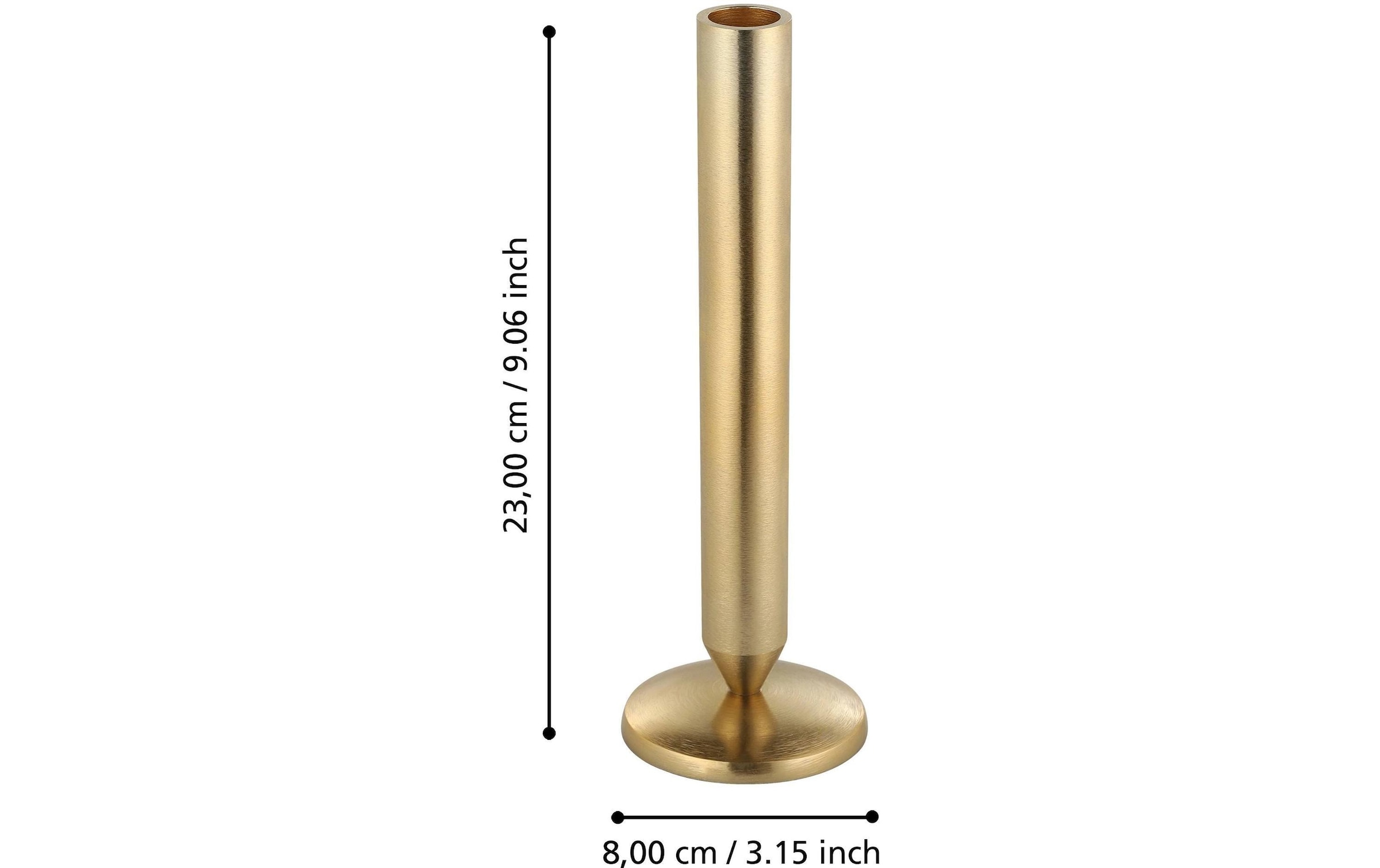 EGLO Kerzenhalter »Jellicoe 23 cm, Goldfarben«