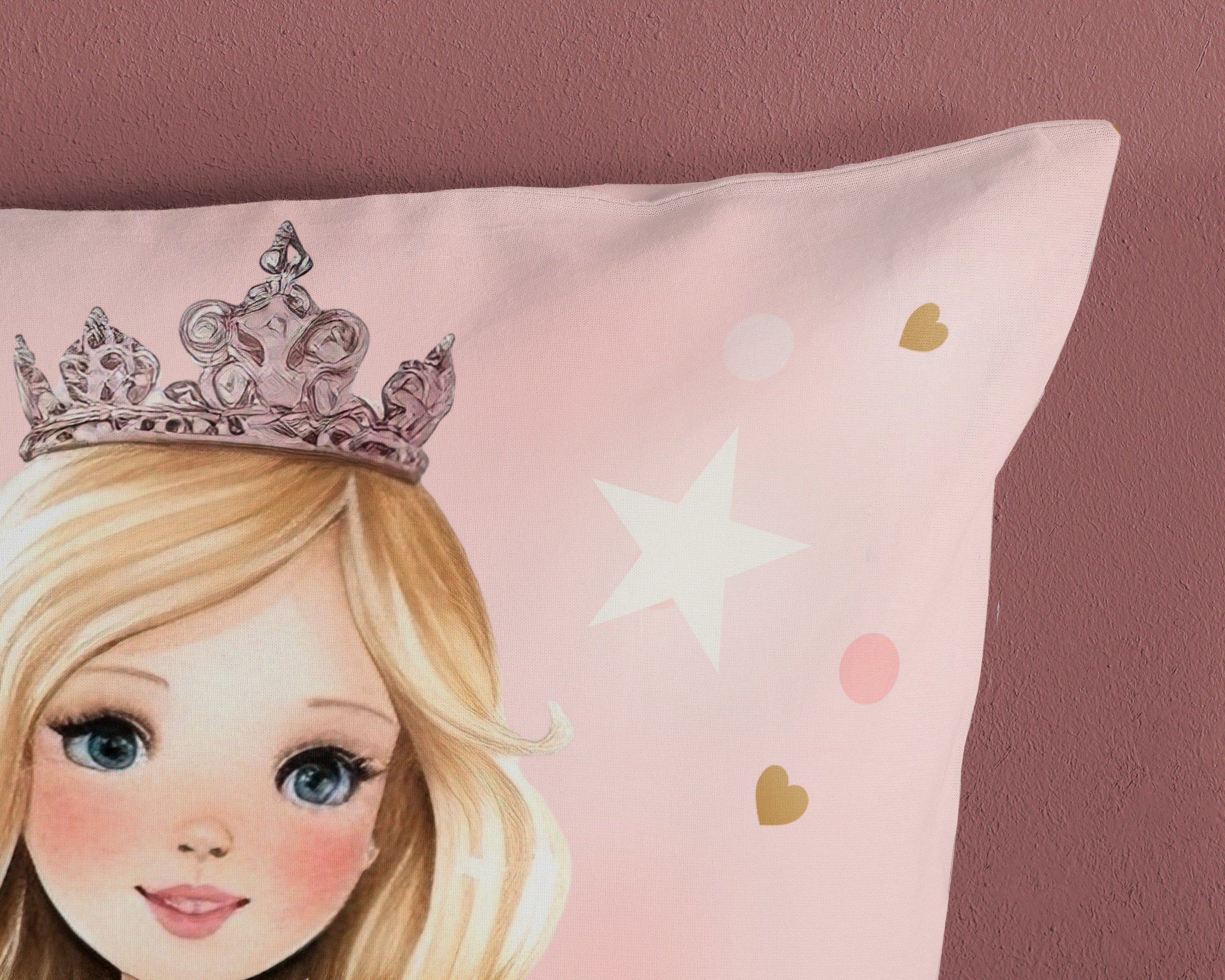 good morning Kinderbettwäsche »Amelie«, Baumwolle, 135x200, Reissverschluss, Wendeoptik, Mädchen, Prinzessin