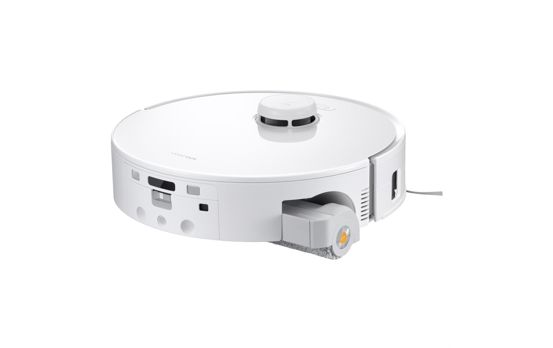 Image of Roborock Saugroboter "Qrevo Curv 2 FlowX, White" Automatische Teppichschutz‑Walzenklappe