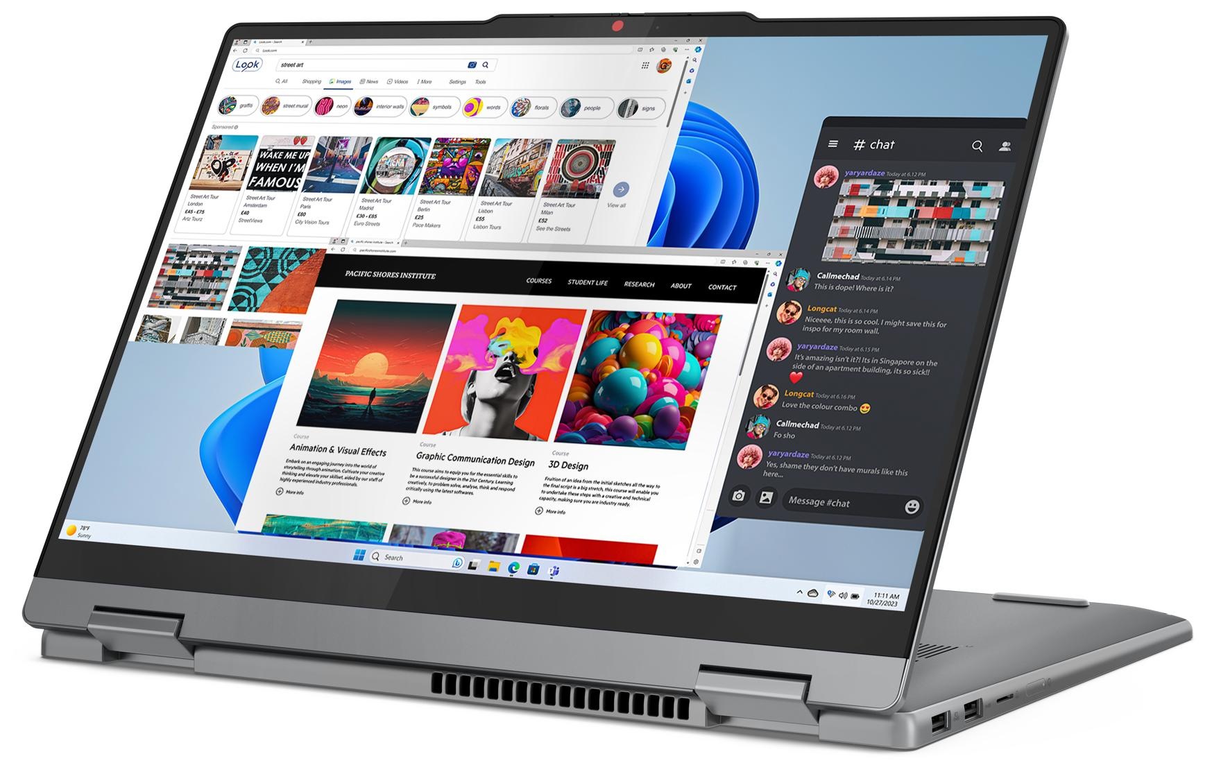 Lenovo Convertible Notebook »IdeaPad 5 2-in-1 14IRU9 (Intel)«, 35,42 cm, / 14 Zoll, Intel, Core 7, 1000 GB SSD