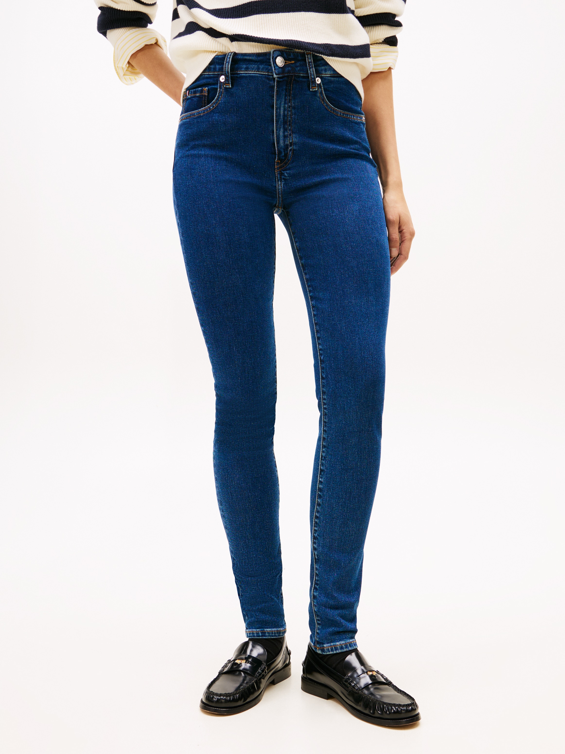 Image of Tommy Hilfiger Skinny-fit-Jeans "DNM EMI COMO SKINNY RW"