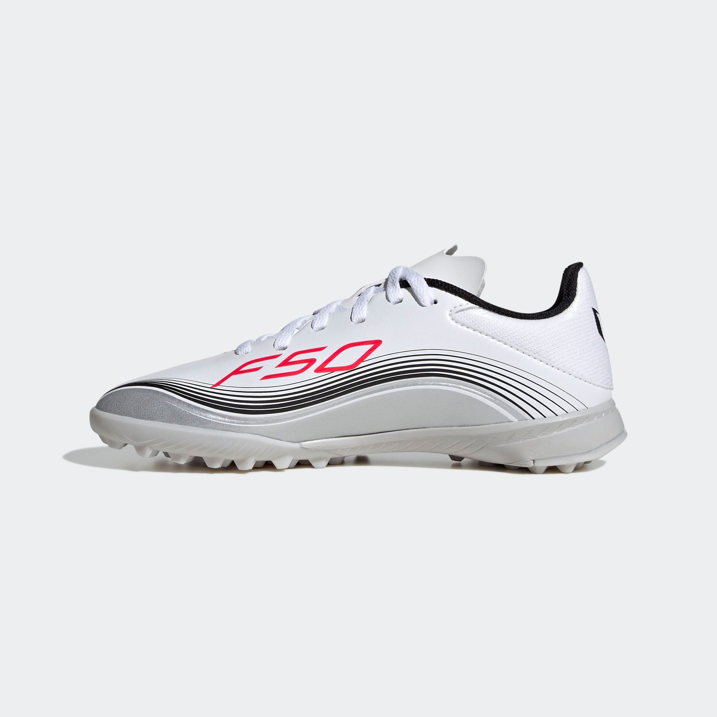 adidas Performance Fussballschuh »F50 MESSI LEAGUE KIDS TF«, geeignet für harte Untergründe Asche und Kunstrasen