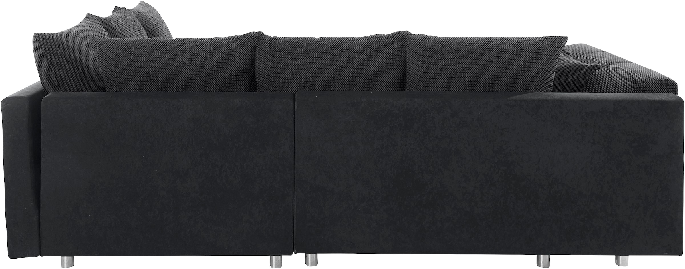 COLLECTION AB Ecksofa »(Spar-Set) Innsbruck L-Form und Hocker«, (Spar-Set), Ecksofa und Hocker, Recamiere links oder rechts montierbar