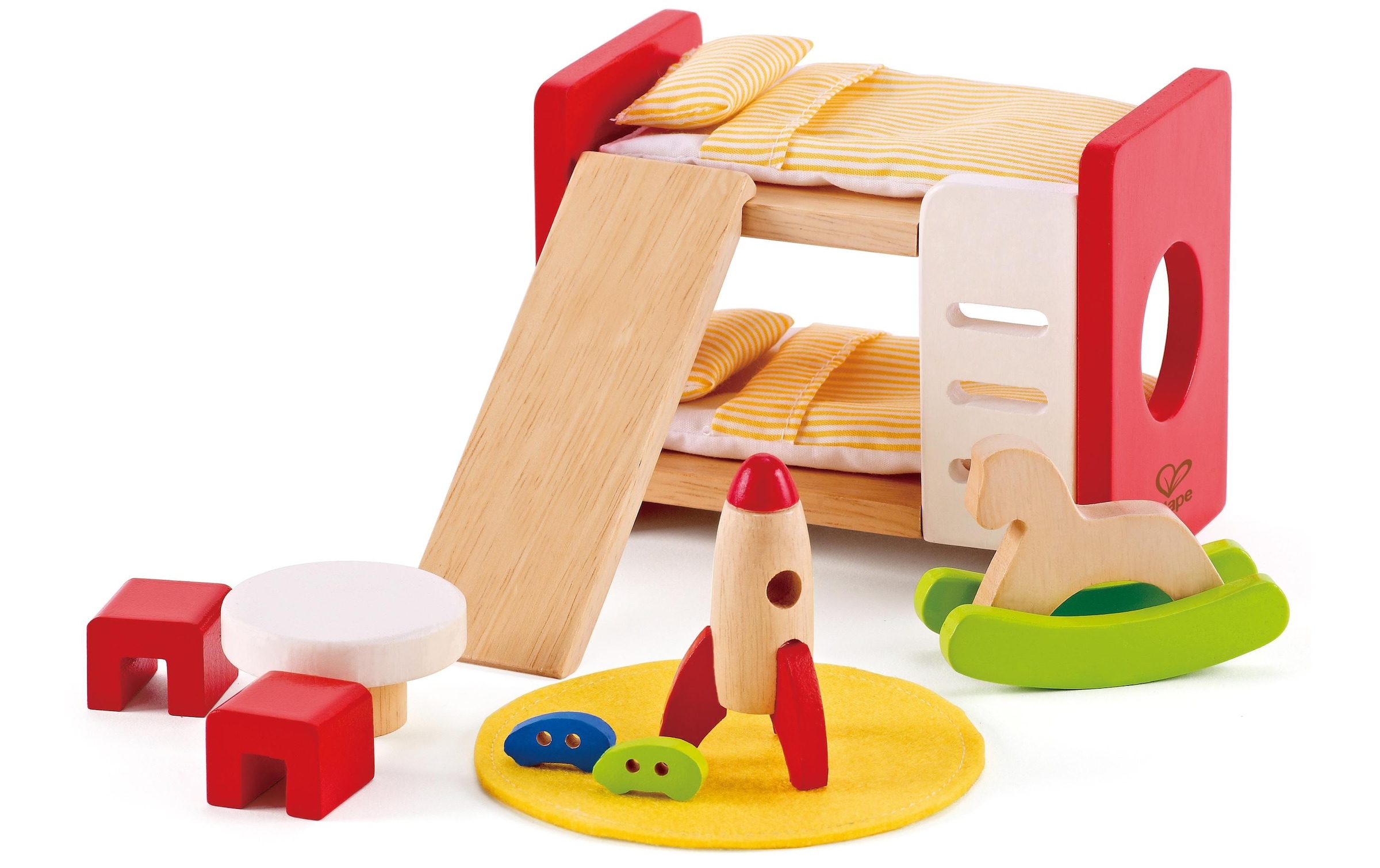 Hape Puppenmöbel »Kinderzimmer 13tlg.«